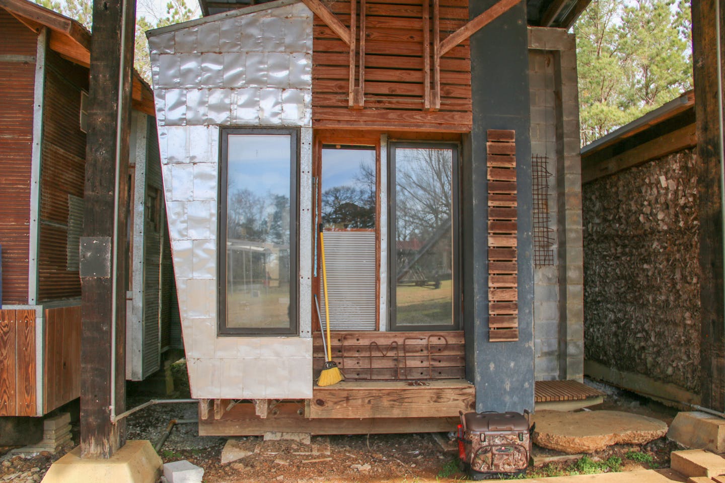 Students studying at the Rural Studio in Newbern, Ala., have an array of small fanciful rooms, called pods, to live in for the year. Photo by Jillian Banner, special to the Star Tribune