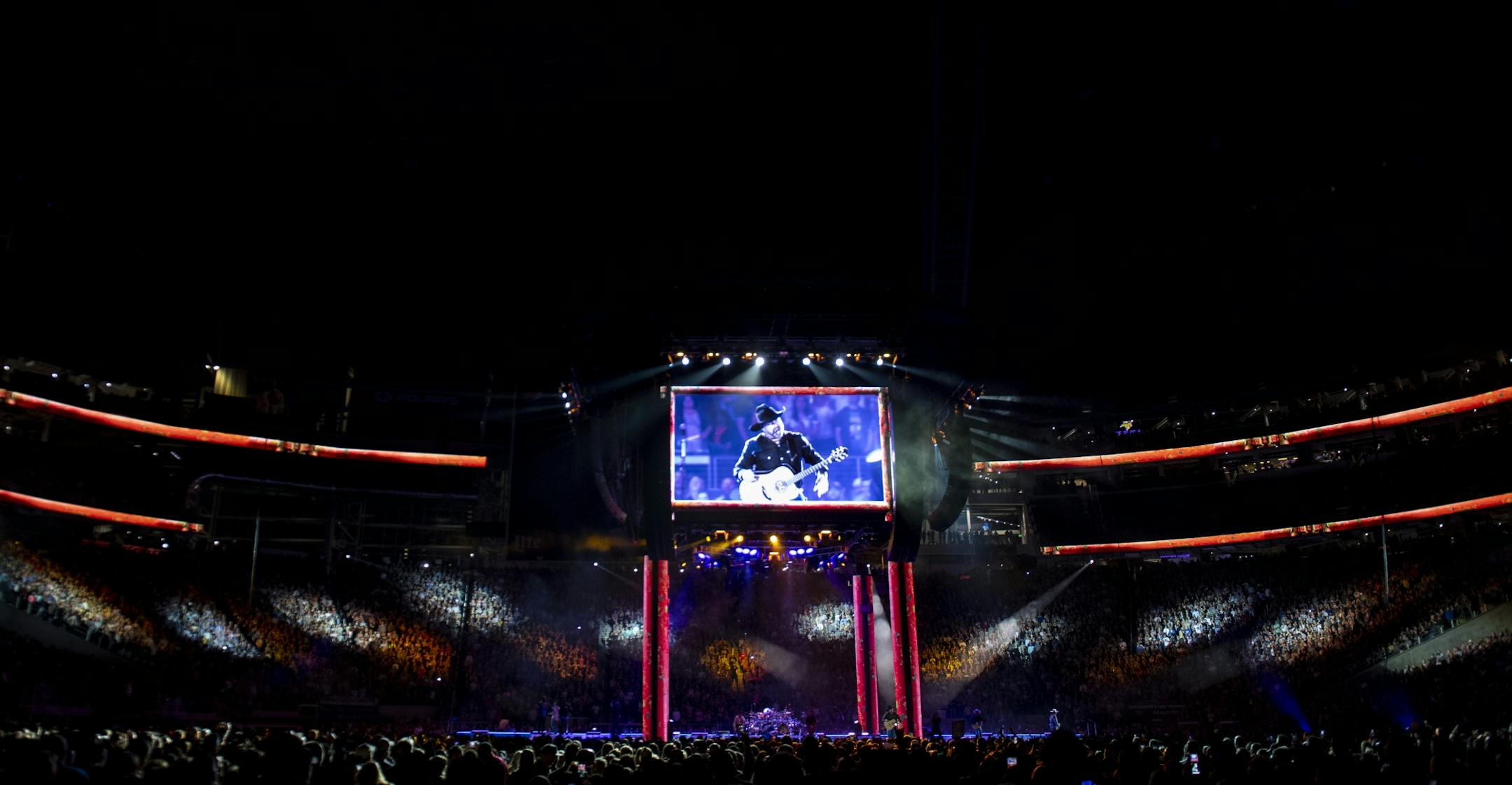 Garth Brooks performed Friday, May 3, 2019 at US Bank Stadium in Minneapolis, Minn.