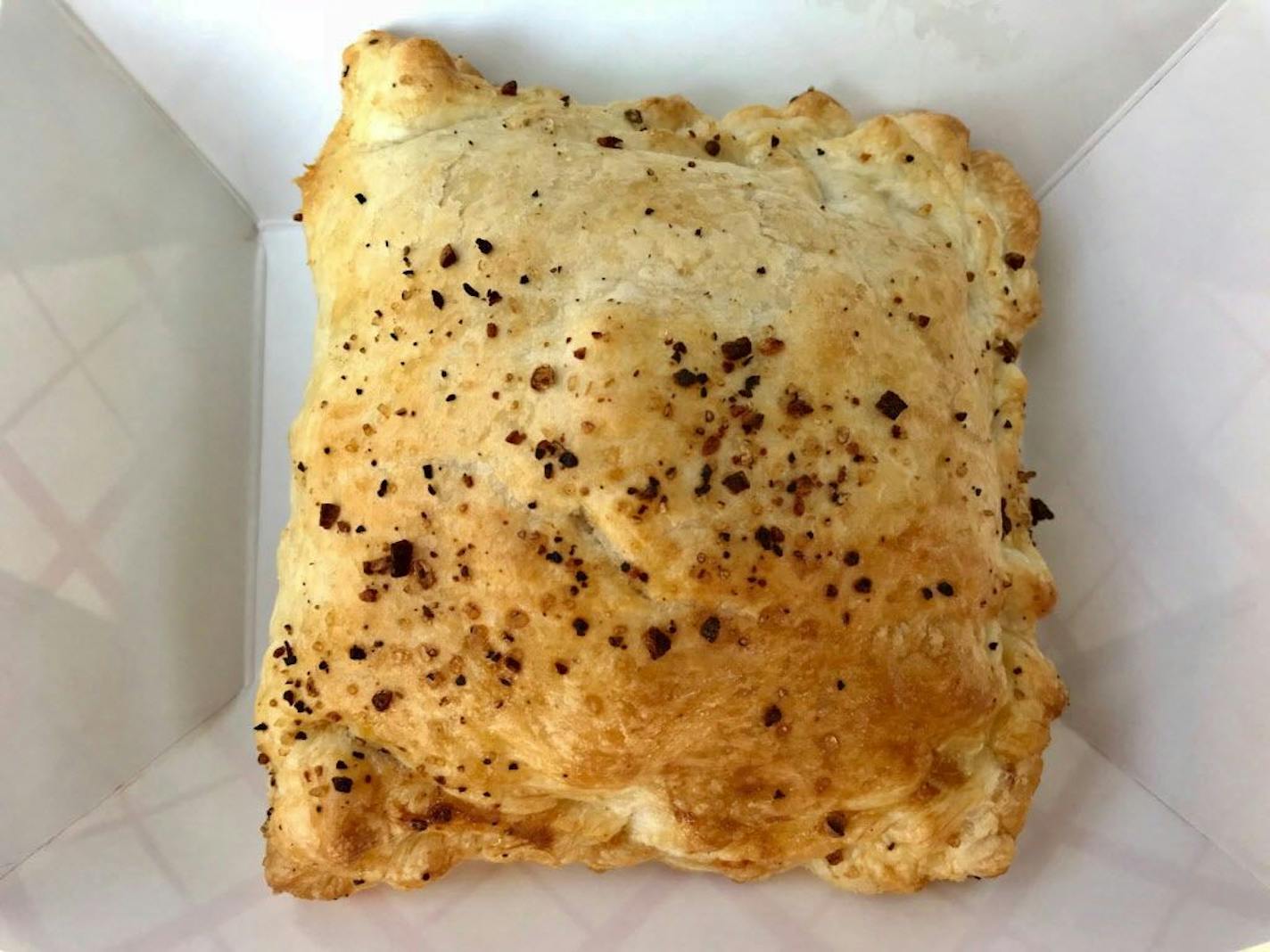 UpNorth Puff Pasty, Sausage Sister & Me, Food Building, $8. What better way to twist the pasty tradition than with flaky, golden puff pastry? Another gotta-have delicacy (the cheese curds are a clever touch) from this fair foods innovator. Photo by Rick Nelson New food at the Minnesota State Fair 2018