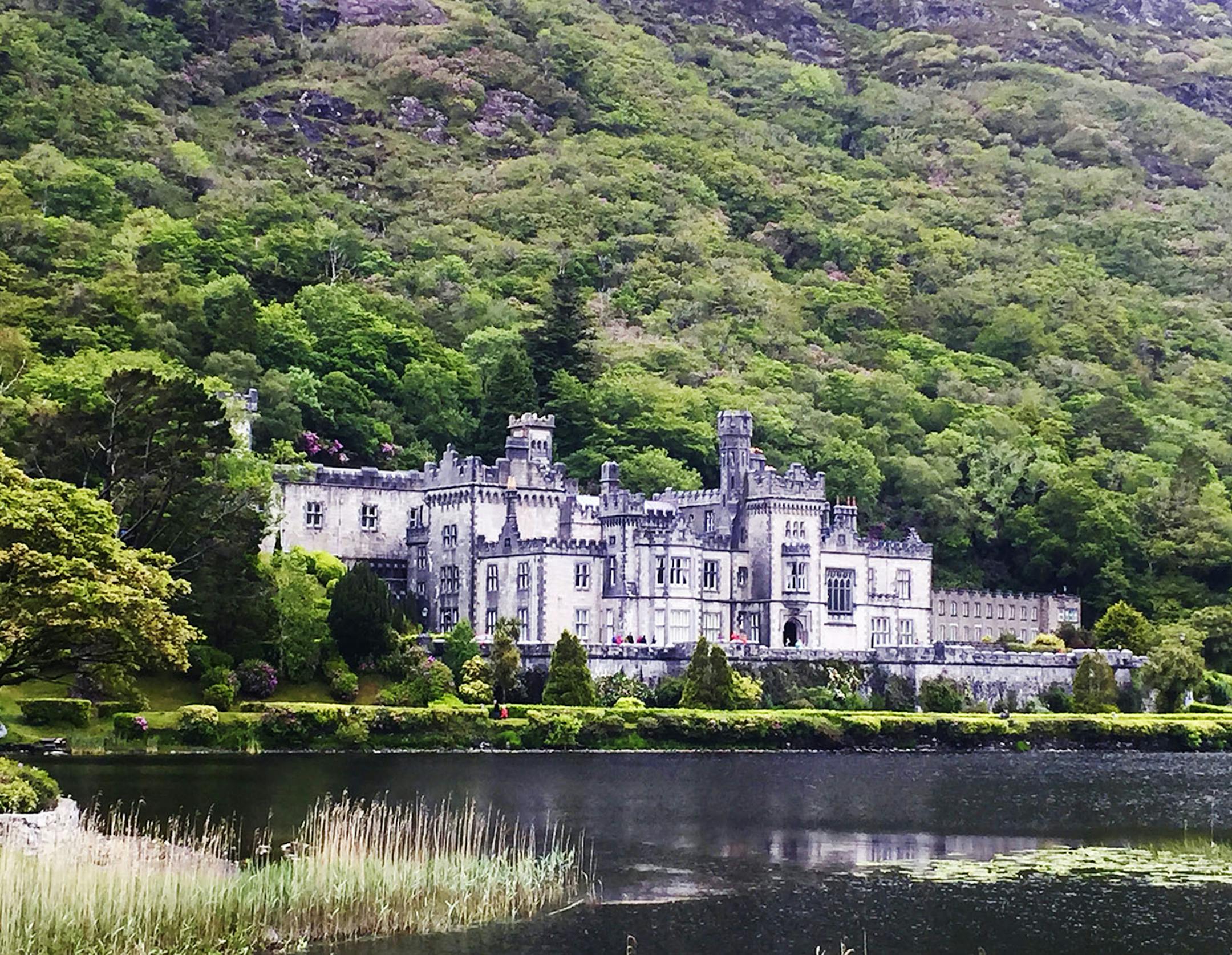 Kylemore Abbey, the former boarding school run by Benedictine nuns. (Sarah de Crescenzo/Orange County Register/TNS)