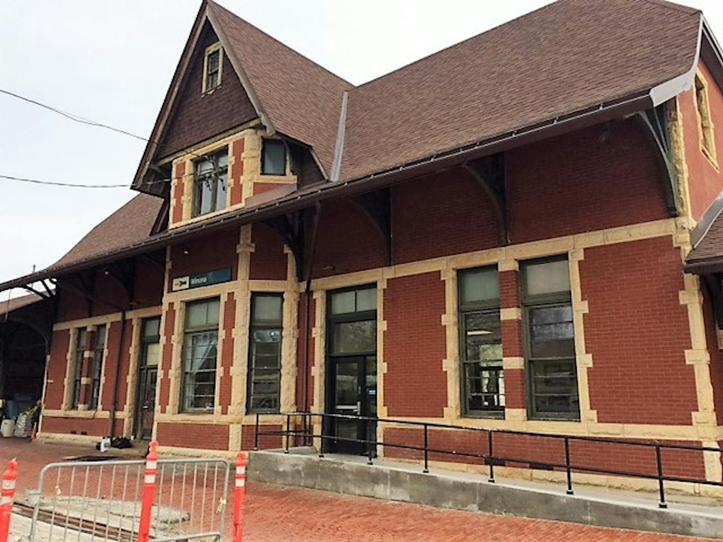 Winona's train station, about two blocks from Winona State University, dates back to the late 1880s.