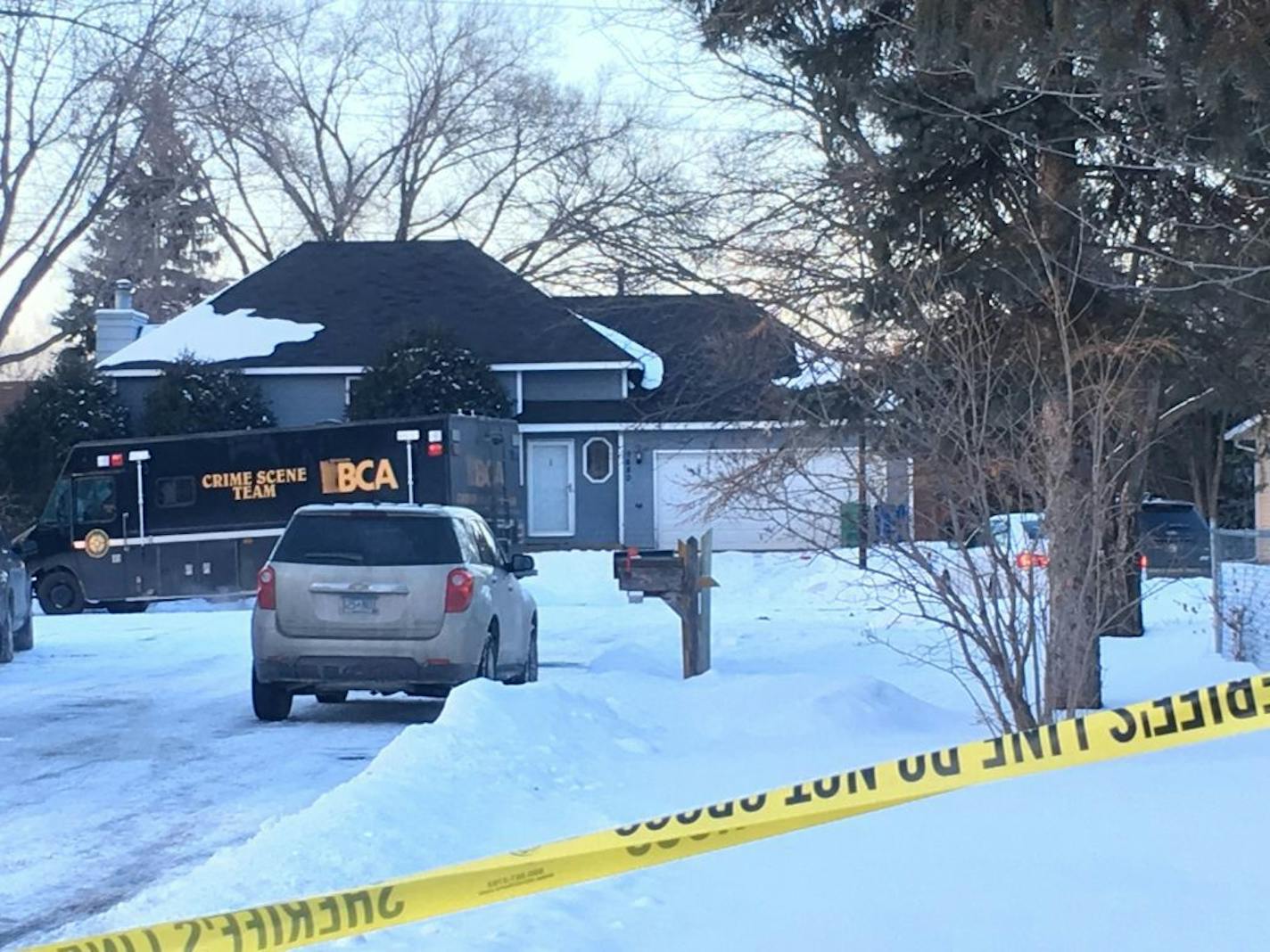 9680 Trenton Lane N, Maple Grove, MN. Scene of police involved shooting.