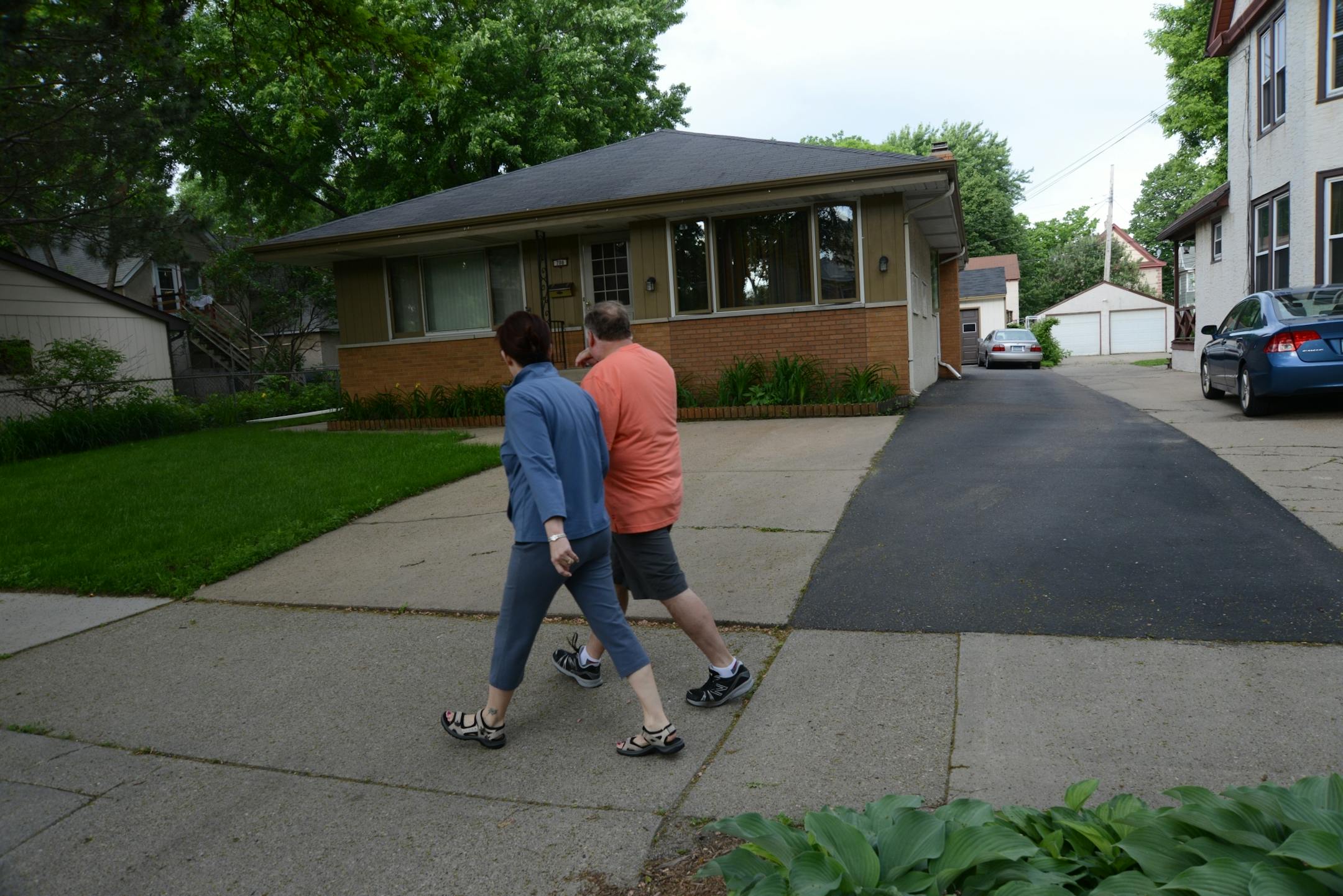 This is the home in NE Minneapolis where 94 year old Michael Karkoc lives. He is accused of being a top commander of a Nazi SS-led unit accused of burning villages filled with women and children lied to American immigration officials to get into the United States and has been living in Minnesota since shortly after World War II, according to evidence uncovered by The Associated Press.