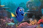 This image released by Disney shows the character Dory, voiced by Ellen DeGeneres, in a scene from "Finding Dory." (Pixar/Disney via AP)