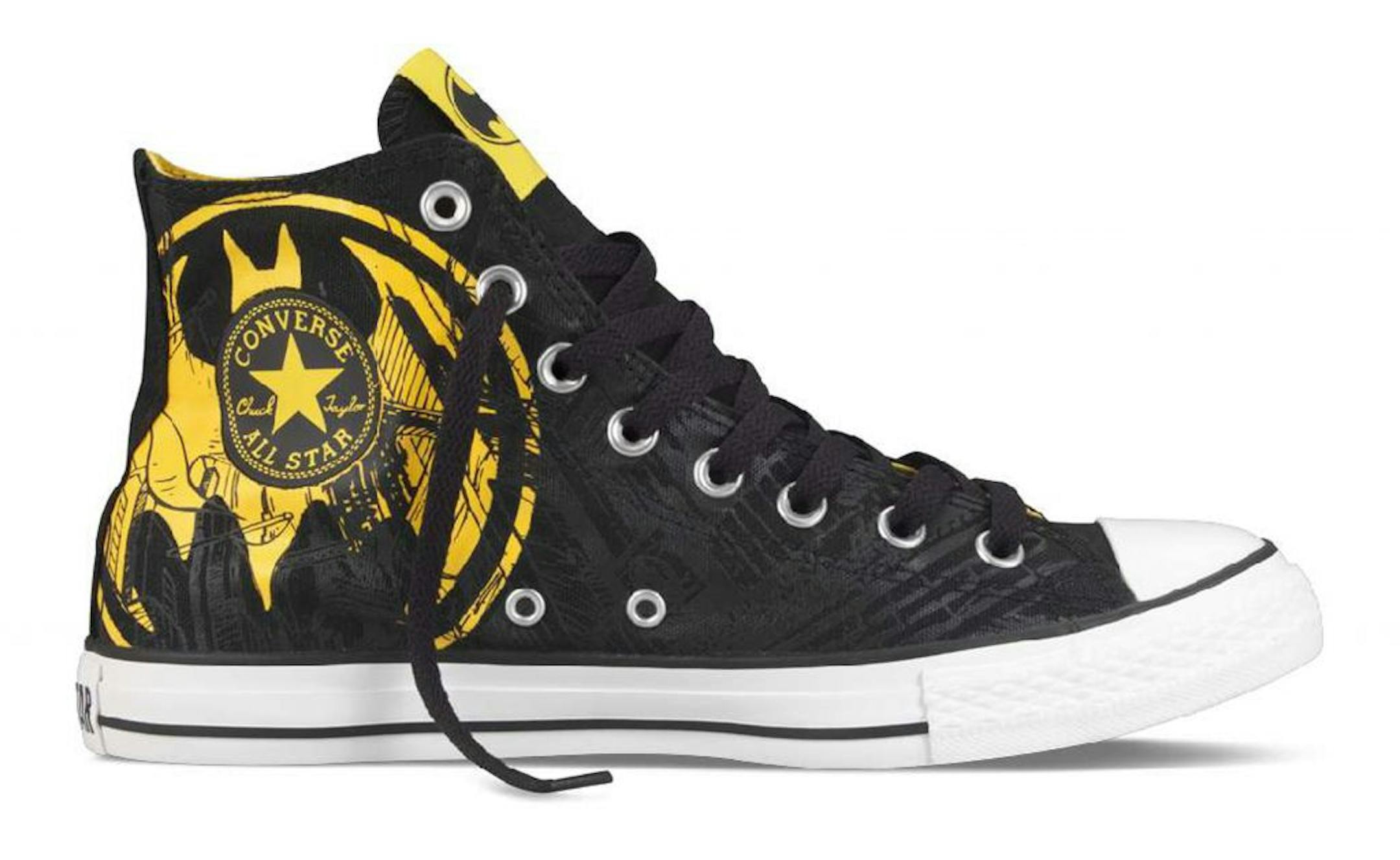 Batman All Star hi-tops from the Converse DC Comics collection.