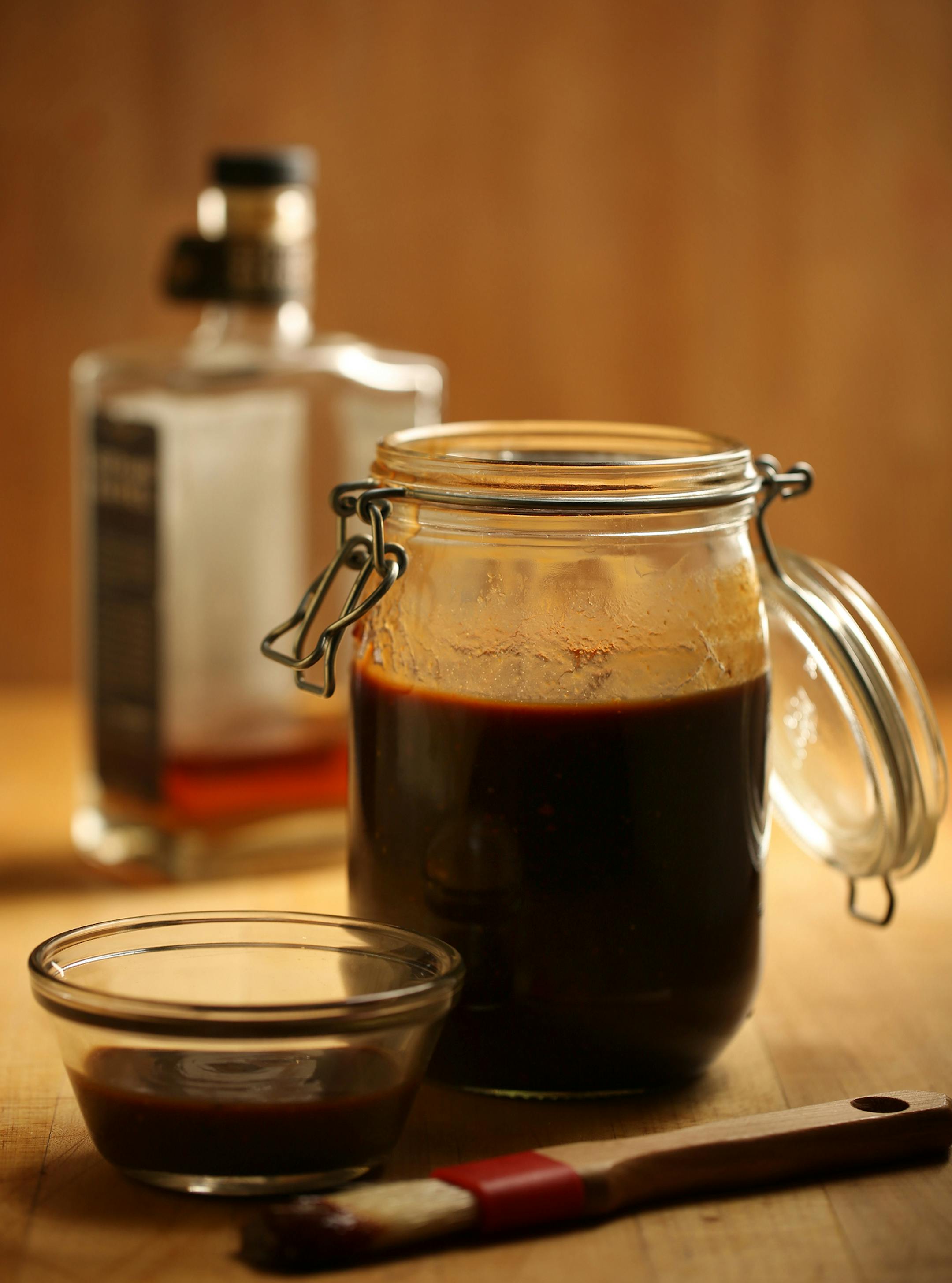 Bourbon barbecue sauce.