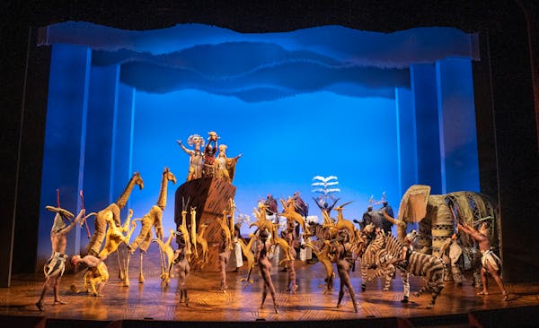 "The Lion King" roars back to its first Pride Rock at Minneapolis' Orpheum Theatre.