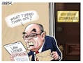 Sack cartoon: Rudy Giuliani