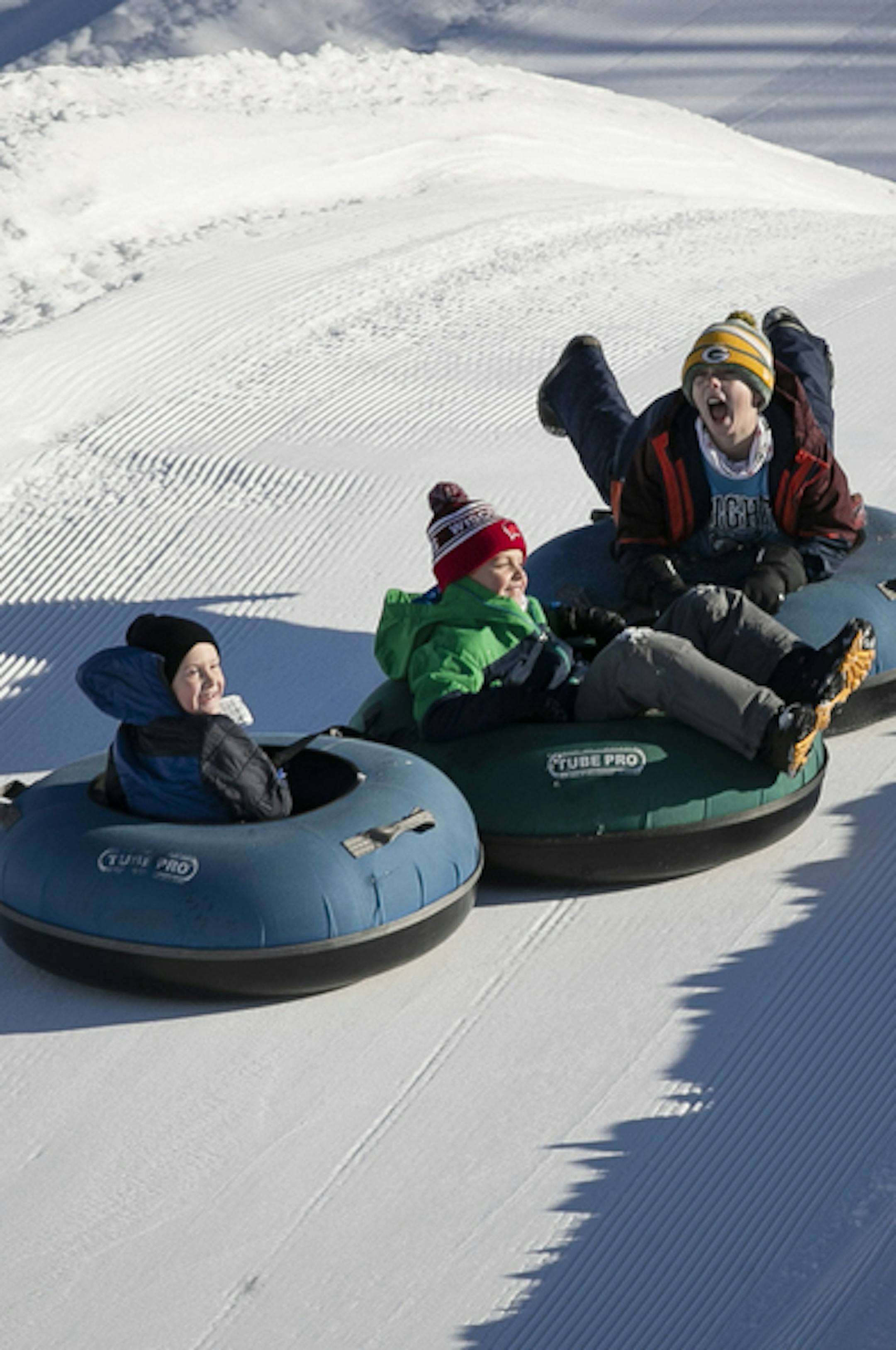 Temperatures were perfect for snow tubing at Elm Creek Park Reserve in Maple Grove, Minn. on Saturday, Dec. 15, 2018. ] Shari L. Gross &#x2022; shari.gross@startribune.com The Elm Creek Creek Park Reserve opens its tubing center on Friday, and we want to catch nice photos of folks having fun tubing! For the Around the Metro page.