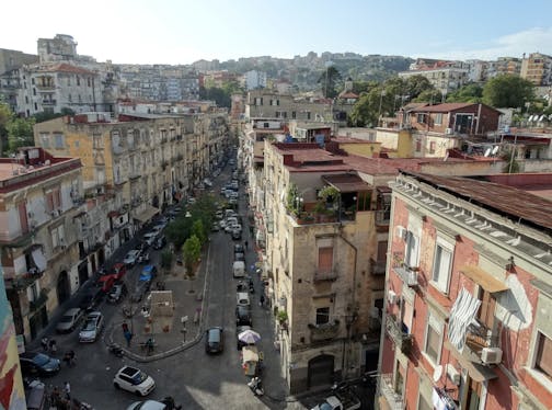 The working class Sanita neighborhood, once considered too dangerous to visit, now attracts tourists to its stunning churches and catacombs.