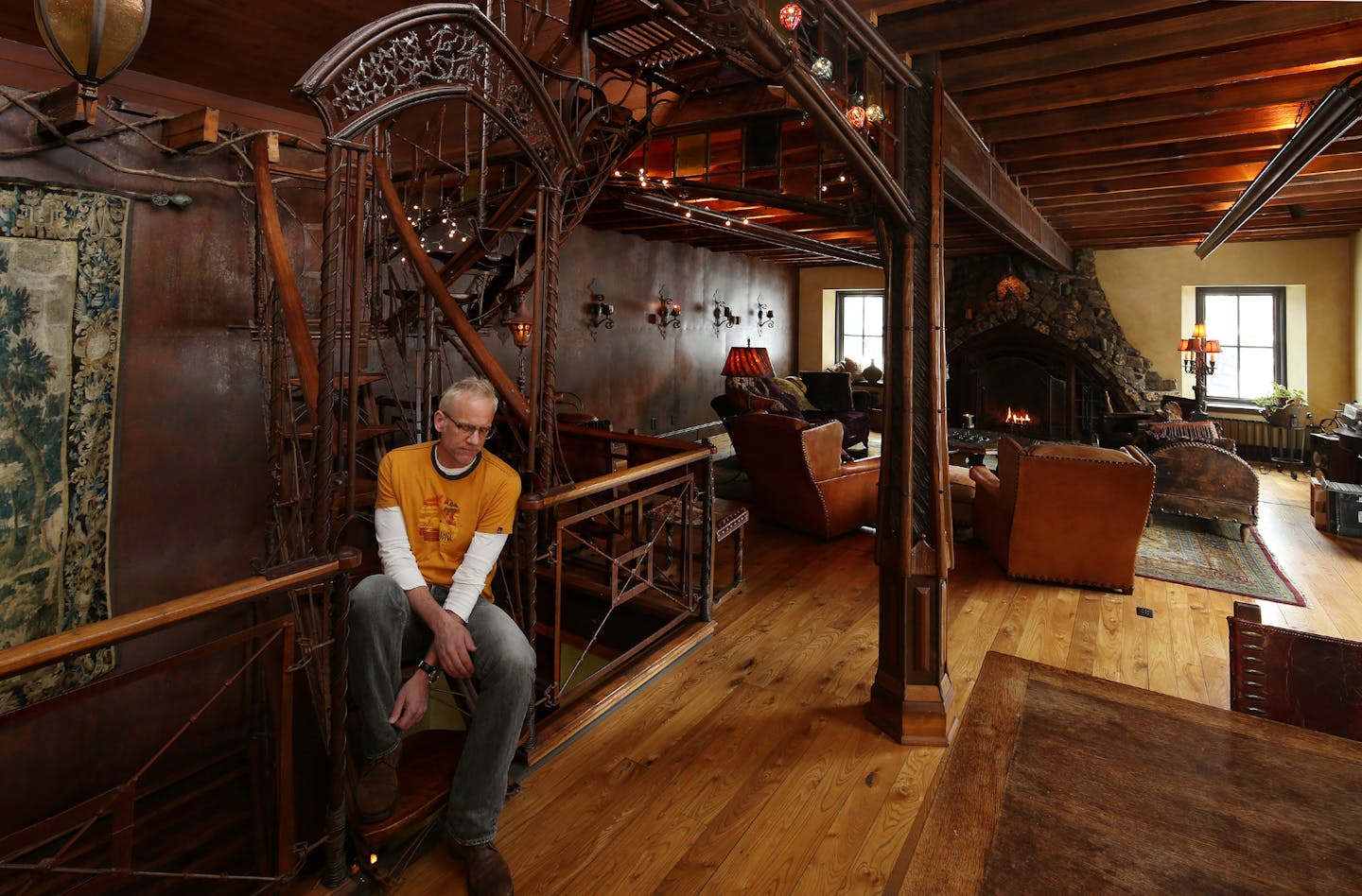 Jeff Arundel in his home. Minneapolis, MN. February 5, 2014. ] JOELKOYAMA&#x201a;&#xc4;&#xa2;jkoyama@startribune