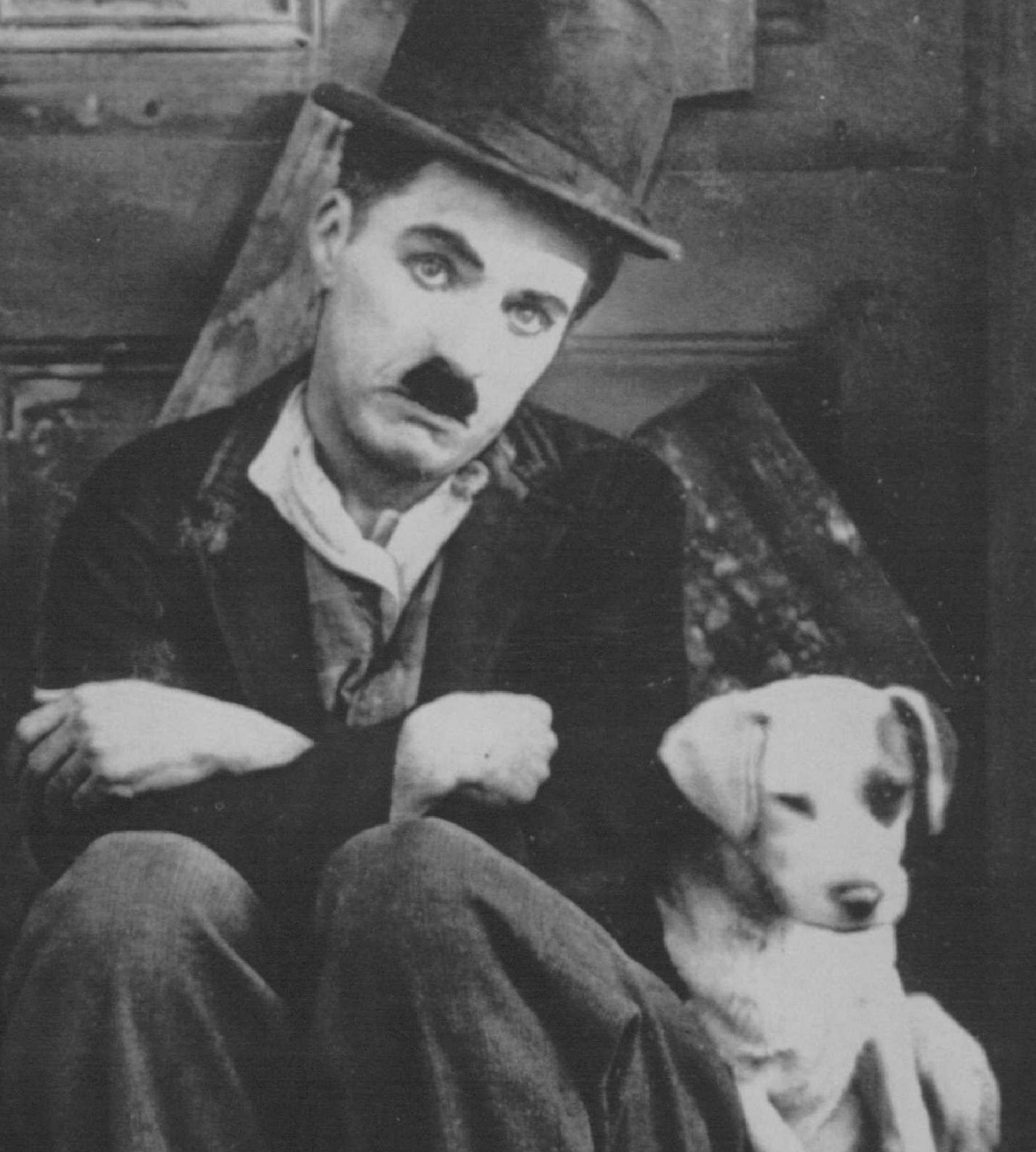 Comedian Charlie Chaplin