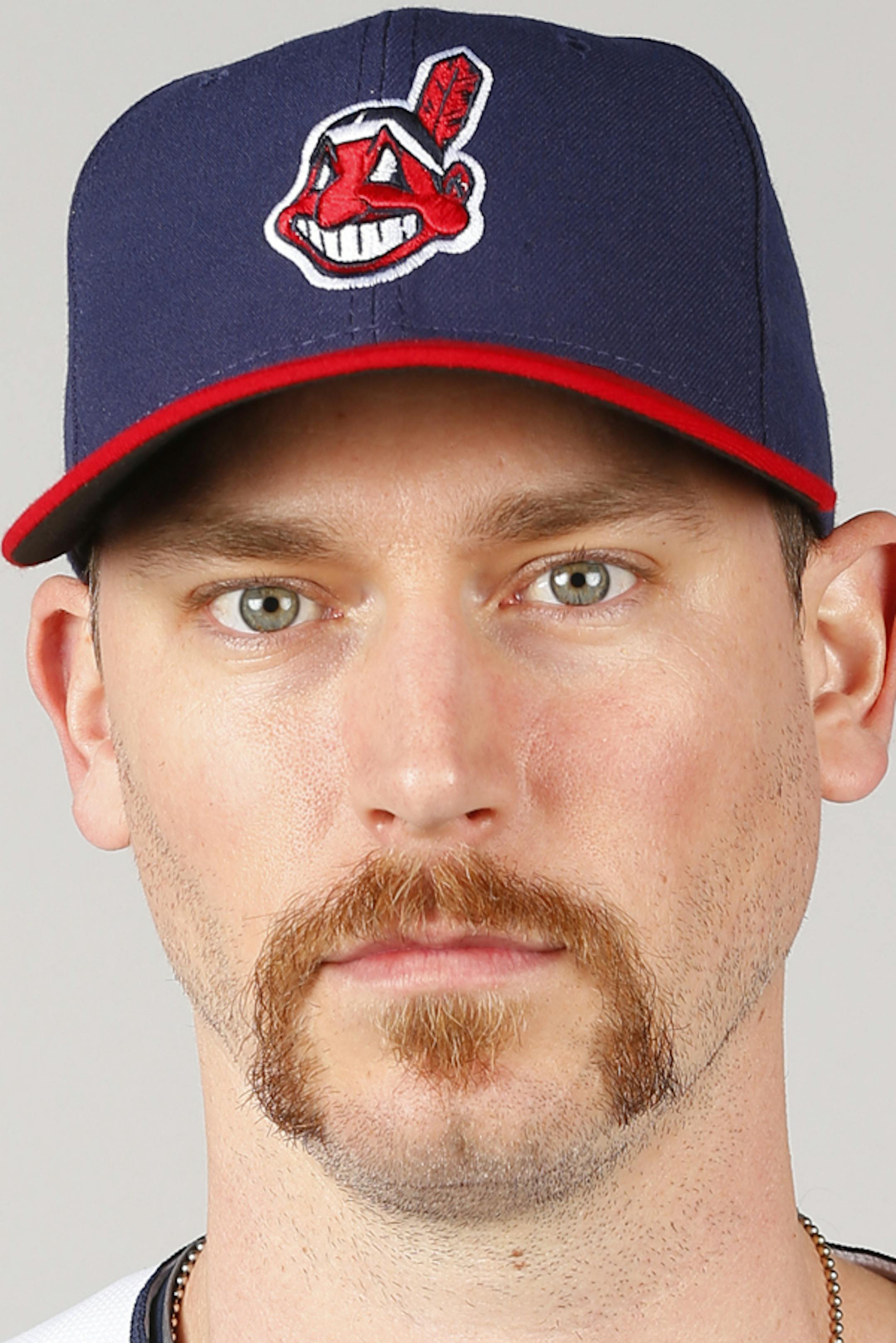 This is a 2014 photo of John Axford of the Cleveland Indians baseball team. This image reflects the 2014 active roster as of Feb. 24, 2014 when this image was taken in Glendale, Ariz. (AP Photo/Paul Sancya) ORG XMIT: AZPS250