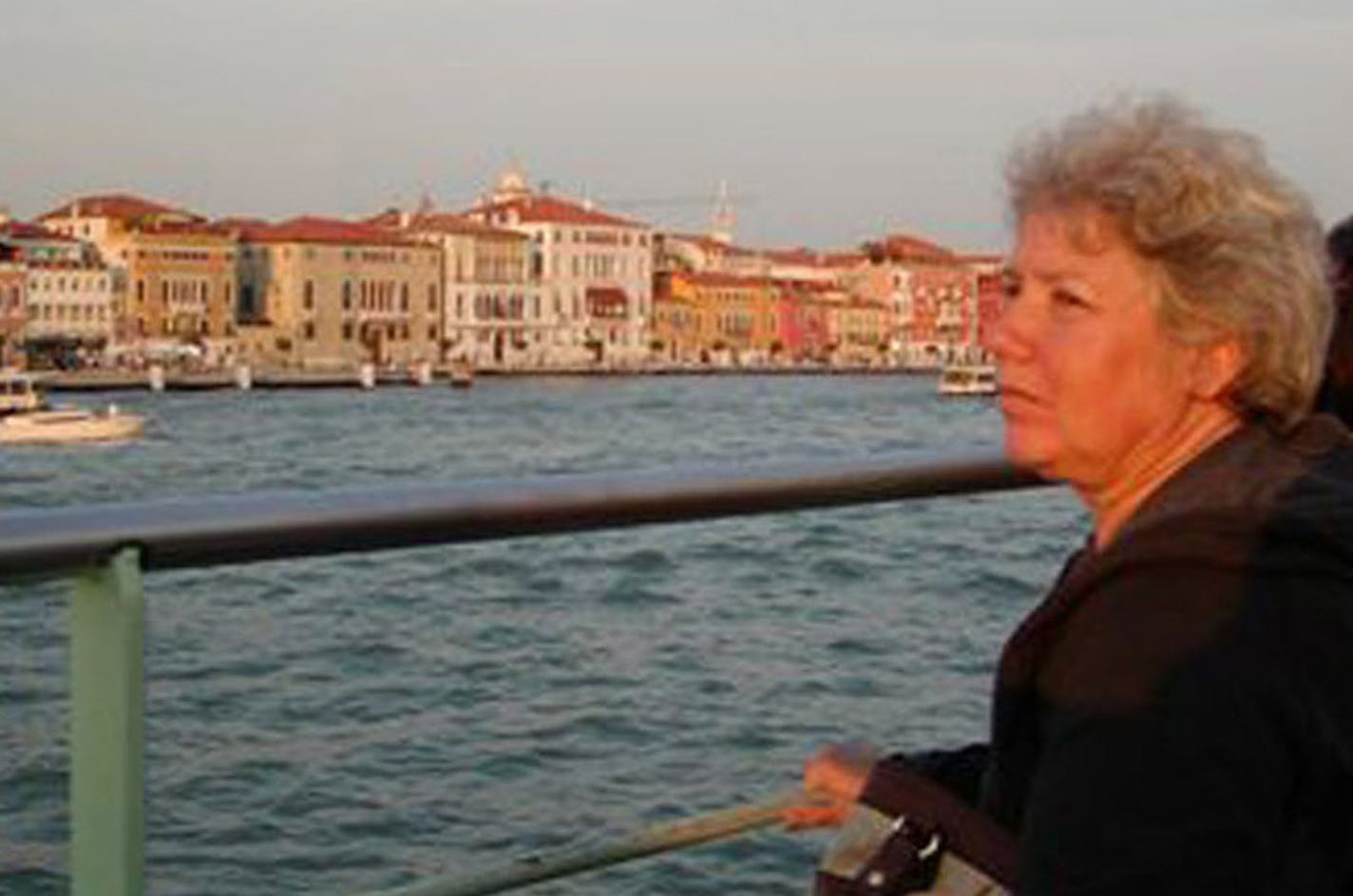 Carolyn J. Cassar in Venice.