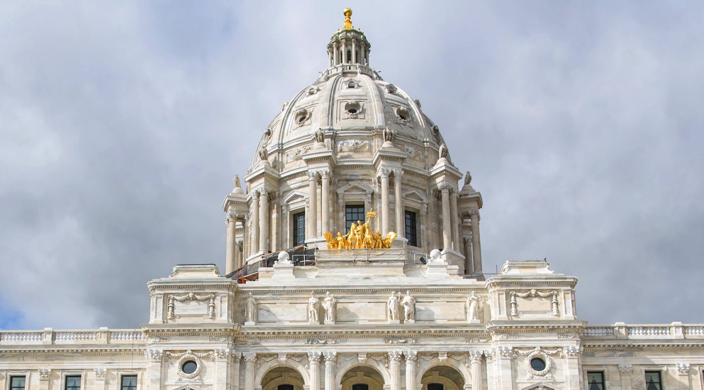 The Minnesota State Capitol. ] GLEN STUBBE &#xef; glen.stubbe@startribune.com ORG XMIT: MIN1704201736480360