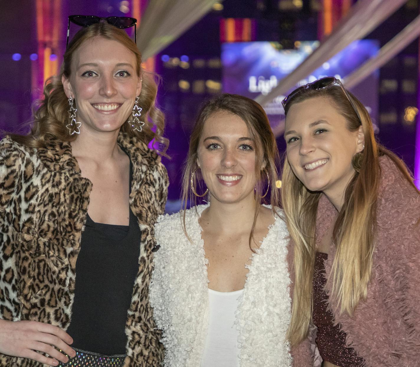 Holly Vankempen, Mikala Long and Alison Hoeper at the 2019 Light up the Night Gala to benefit Hennepin Healthcare Foundation. [ Special to Star Tribune, photo by Matt Blewett, Matte B Photography, matt@mattebphoto.com, Hennepin Healthcare Foundation, Light Up the Night Gala, Dec. 6, 2019, Minnesota, 1009874435 FACE122919 https://www.linkedin.com/in/hollyvankempen