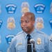Minneapolis Police Chief Medaria Arradondo announces he will retire at the end of this term, Monday, Dec. 6, 2021 during a news conference in Minneapo