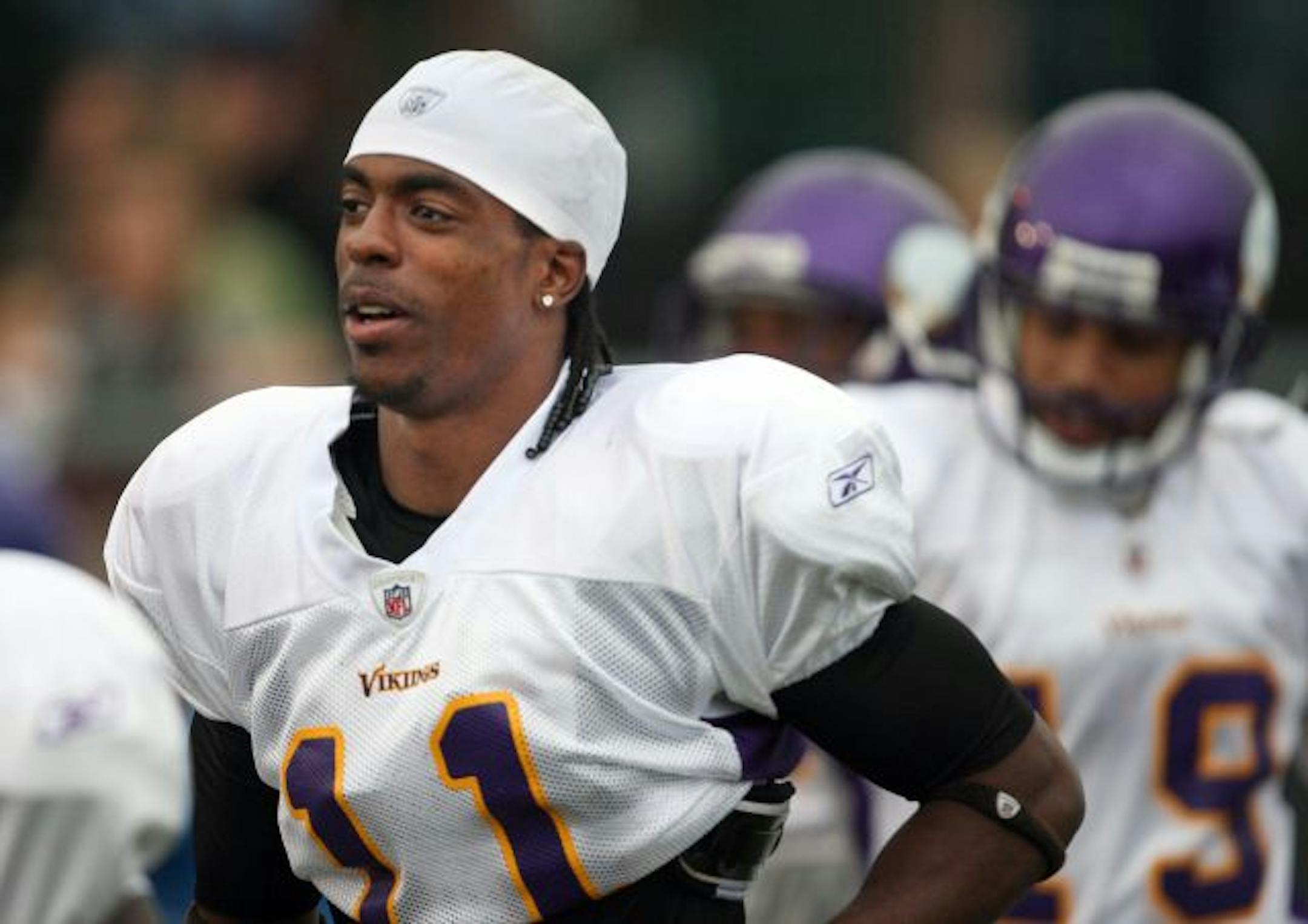 Vikings receiver Jaymar Johnson (11)