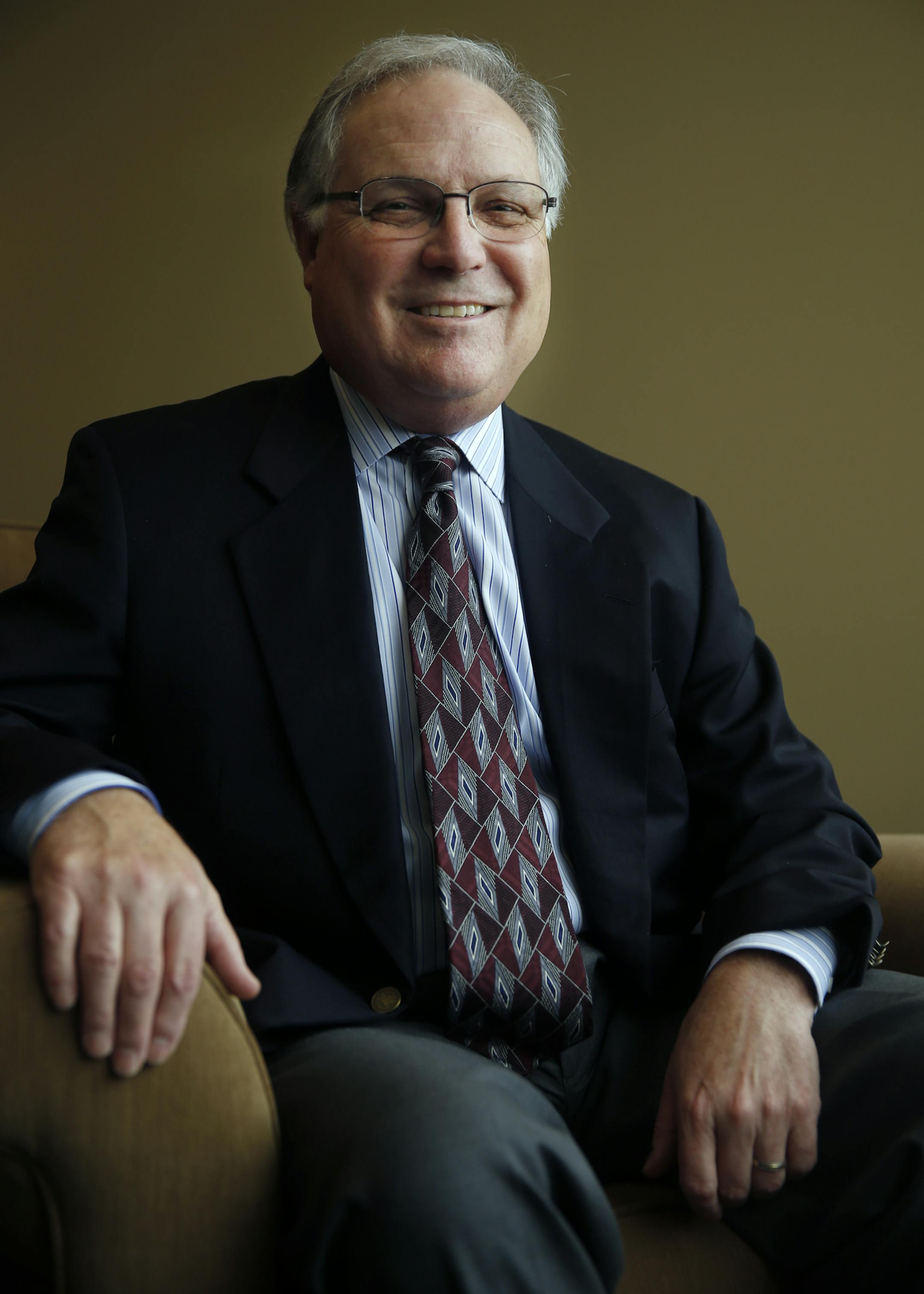 Marcus Merz is the CEO of PreferredOne, the smallest insurance company in the Twin Cities by a long shot, is cleaning up on MNsure. It has some of the nation's lowest premium prices on the exchange, and to date 58 percent of people enrolling on MNsure have chosen PreferredOne..]richard tsong-taatarii/rtsong-taatarii@startribune.com