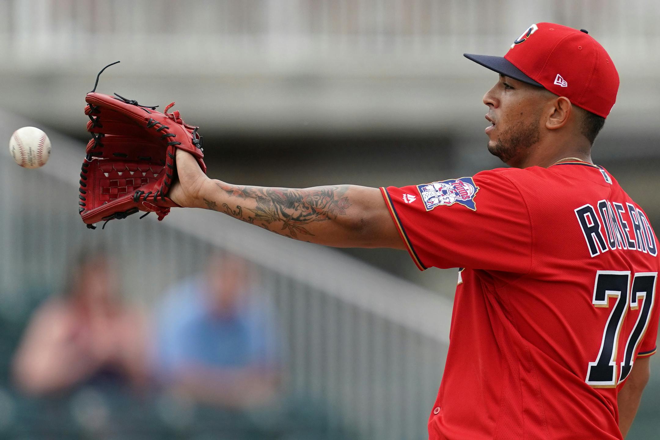 Twins pitcher Fernando Romero