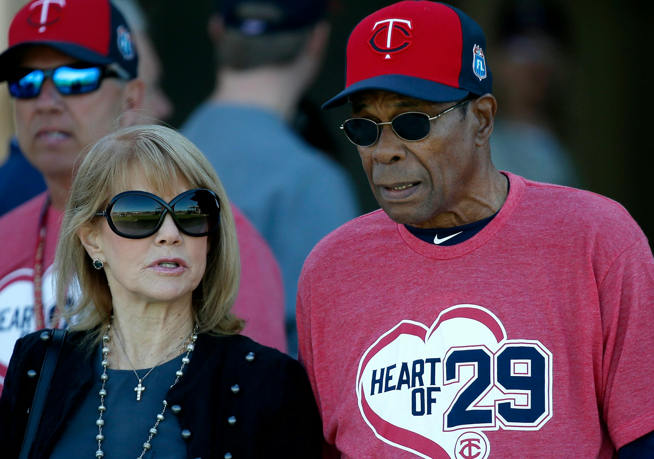 Minnesota Twins Rod Carew. ] CARLOS GONZALEZ cgonzalez@startribune.com - February 27, 2016, Fort Myers, FL, CenturyLink Sports Complex, Minnesota Twins Spring Training, MLB, Baseball, First Full team workout