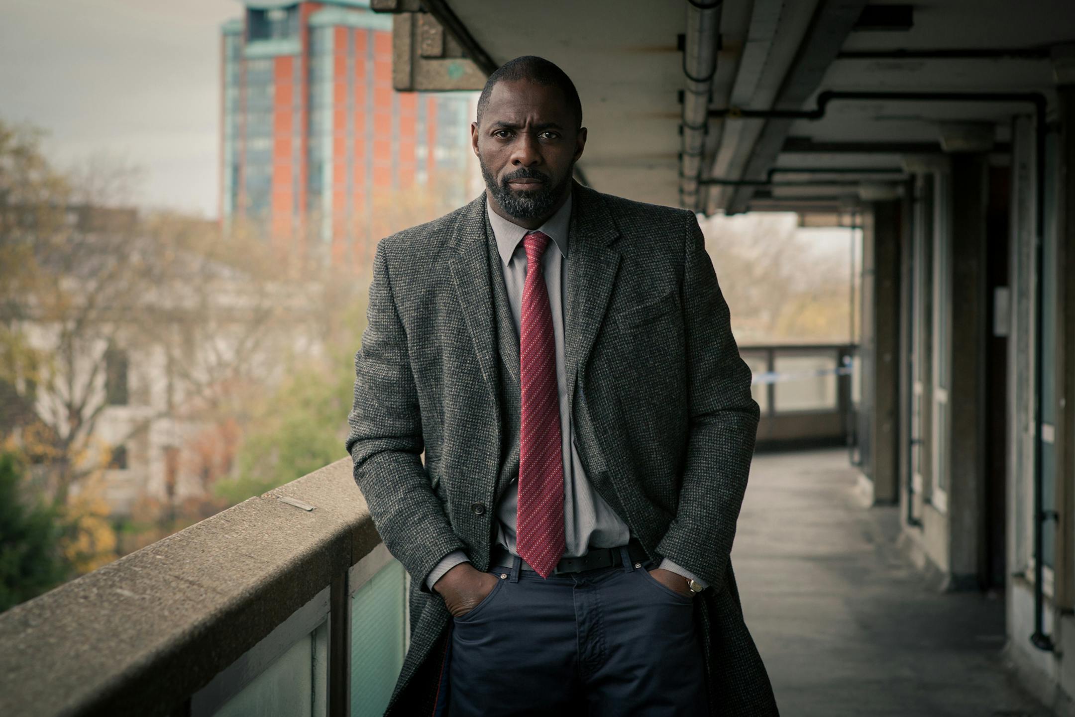 credit: Robert Viglasky, BBC America Idris Elba as DCI John Luther in "Luther" on BBC America.