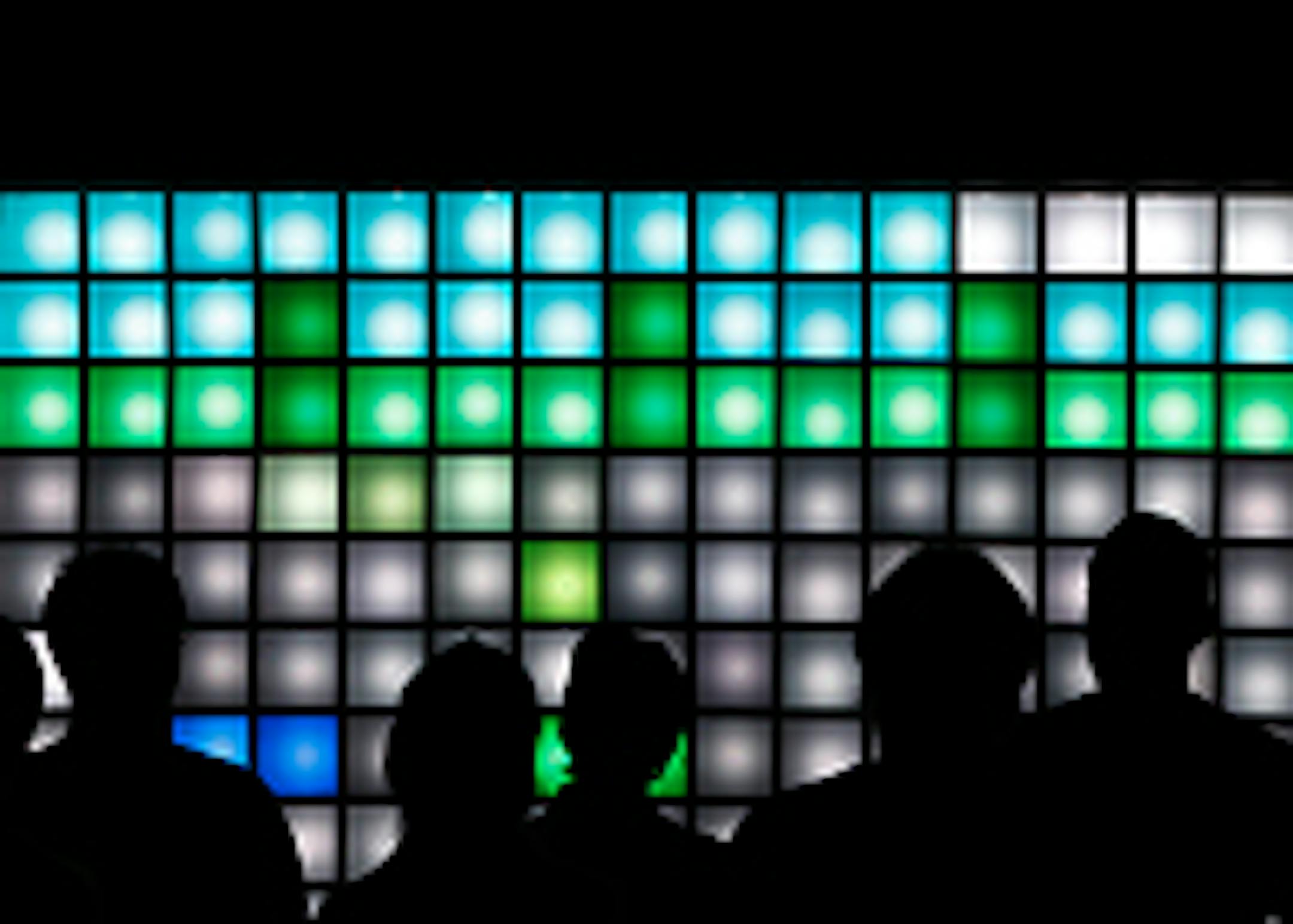 PixelTron 150 was an interactive game along SE. Main Street at Northern Spark