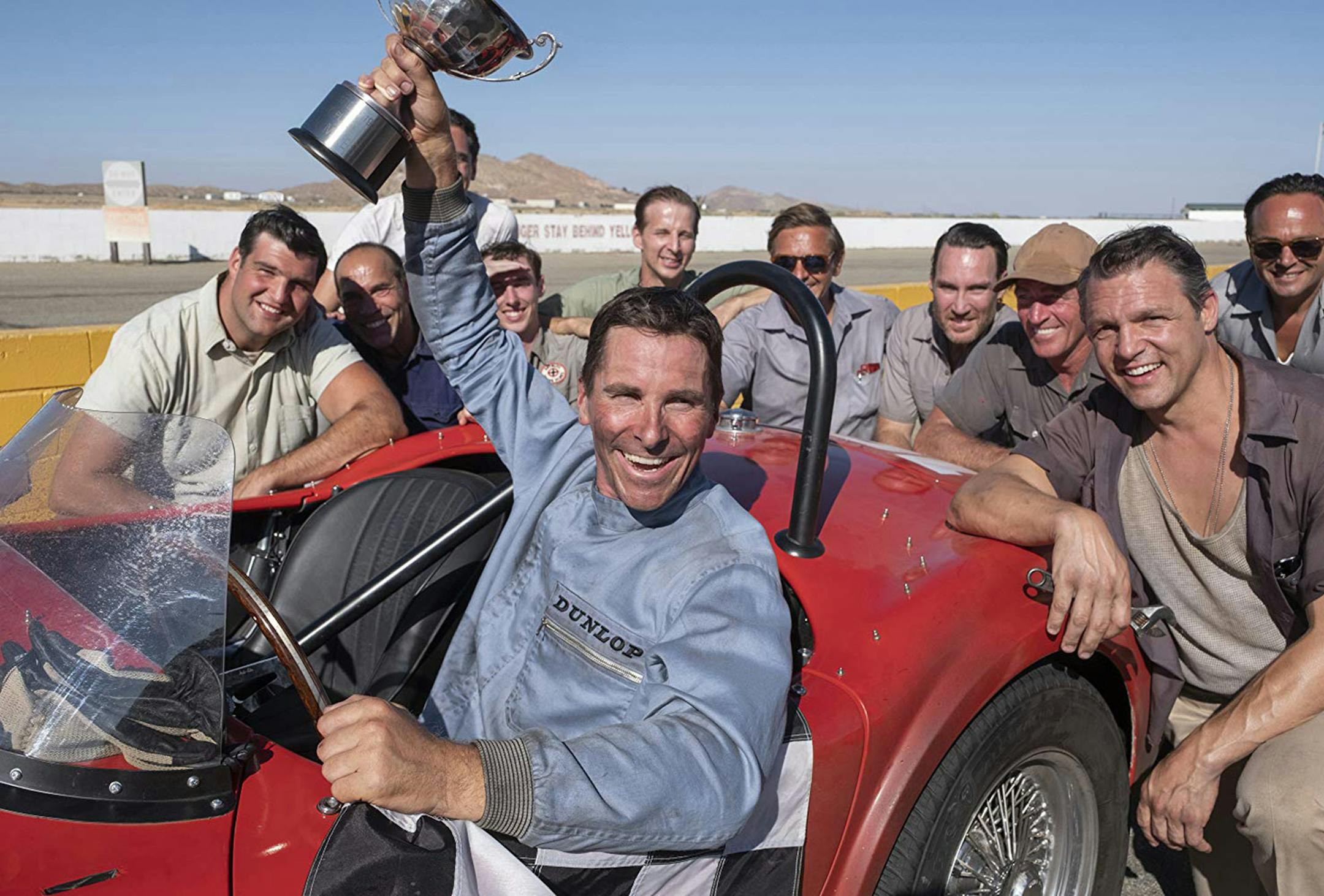 Christian Bale in 20th Century Fox's "Ford v Ferrari." (Merrick Morton/Twentieth Century Fox) ORG XMIT: 1483335