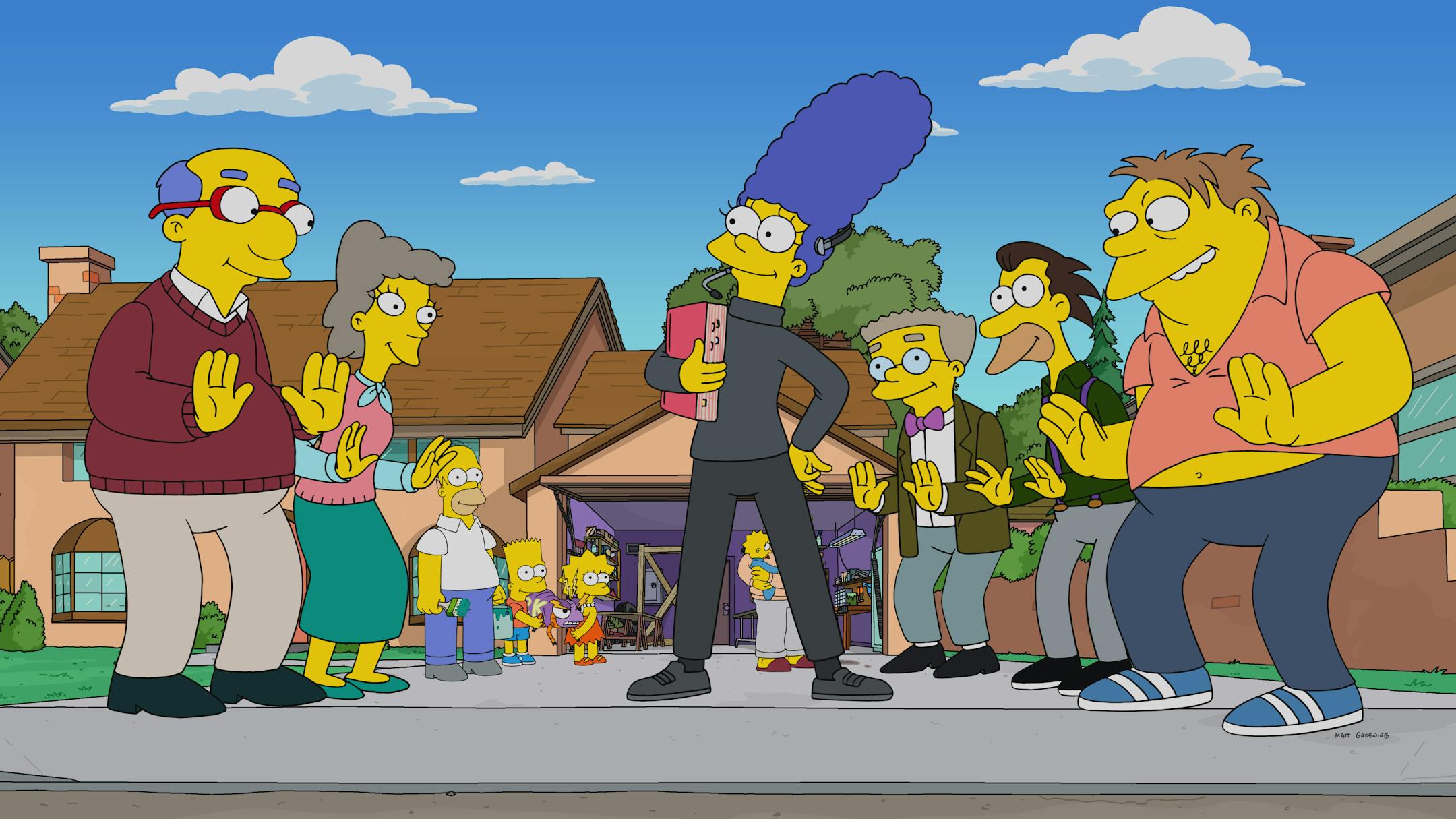 THE SIMPSONS: A musical comes to life in Springfield as Marge stages a revival of her beloved high school show ' but her wonderful memories are threatened by the return of a rival from the past in the 'The Star of the Backstage' season premiere episode of THE SIMPSONS airing Sunday, Sept. 26 (8:00-8:30 PM ET/PT) on FOX. THE SIMPSONS ' 2021 by 20th Television.