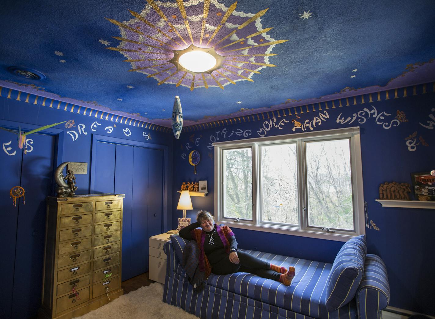 Joan Breen's "Dream Room" inside her home in Roseville on Wednesday, November 11, 2015. ] (Leila Navidi/Star Tribune) leila.navidi@startribune.com