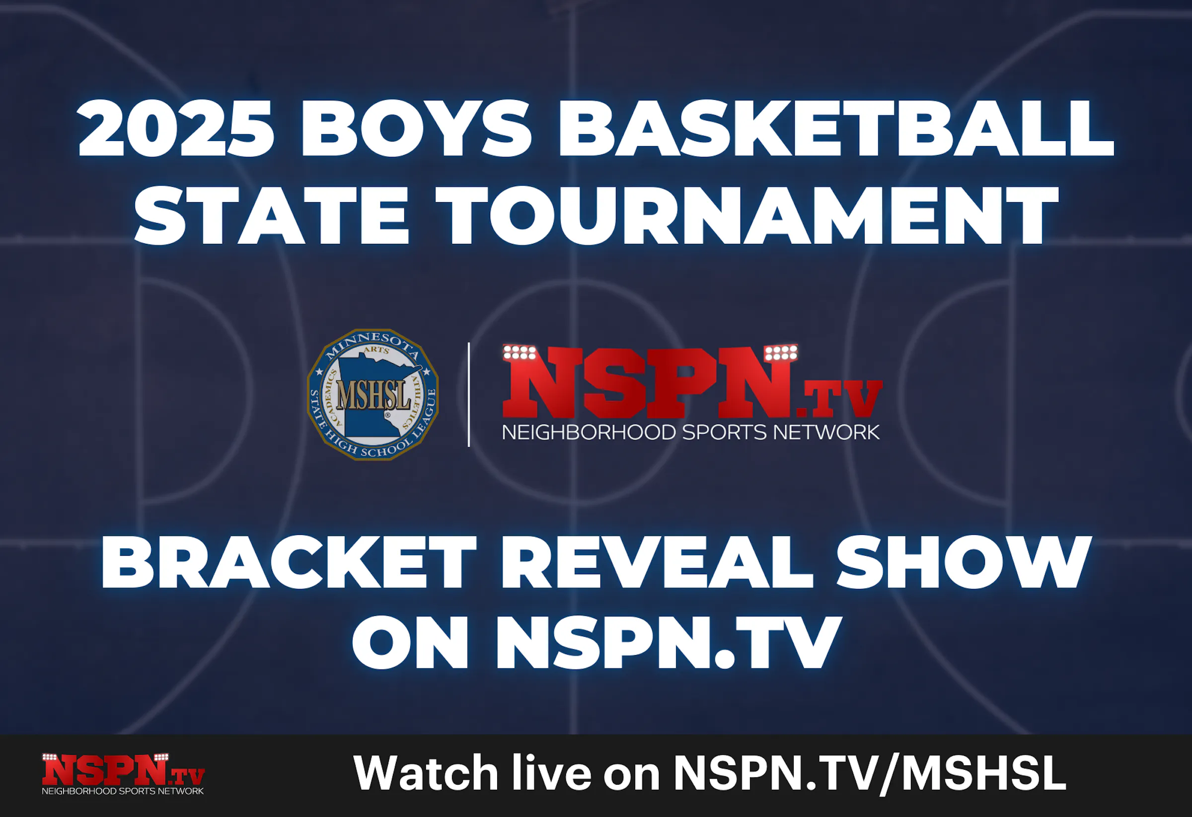 Video on demand: NSPN's 2025 boys basketball state bracket reveal show