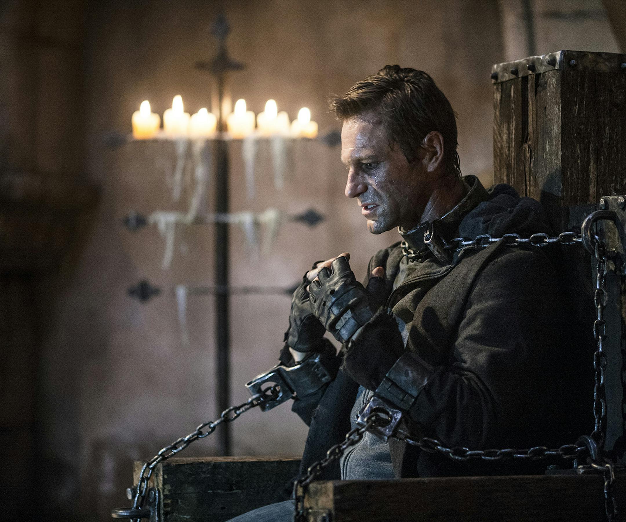 UNDATED - Photo of Aaron Eckhart (as Adam) stars in eOne Films I, FRANKENSTEIN. Starring Aaron Eckhart, Bill Nighy, Miranda Otto, Virginie Le Brun and Directed by Stuart Beattie.HANDOUT Photos Courtesy of ¬© 2014 eOne Films . ORG XMIT: POS1401201519082295