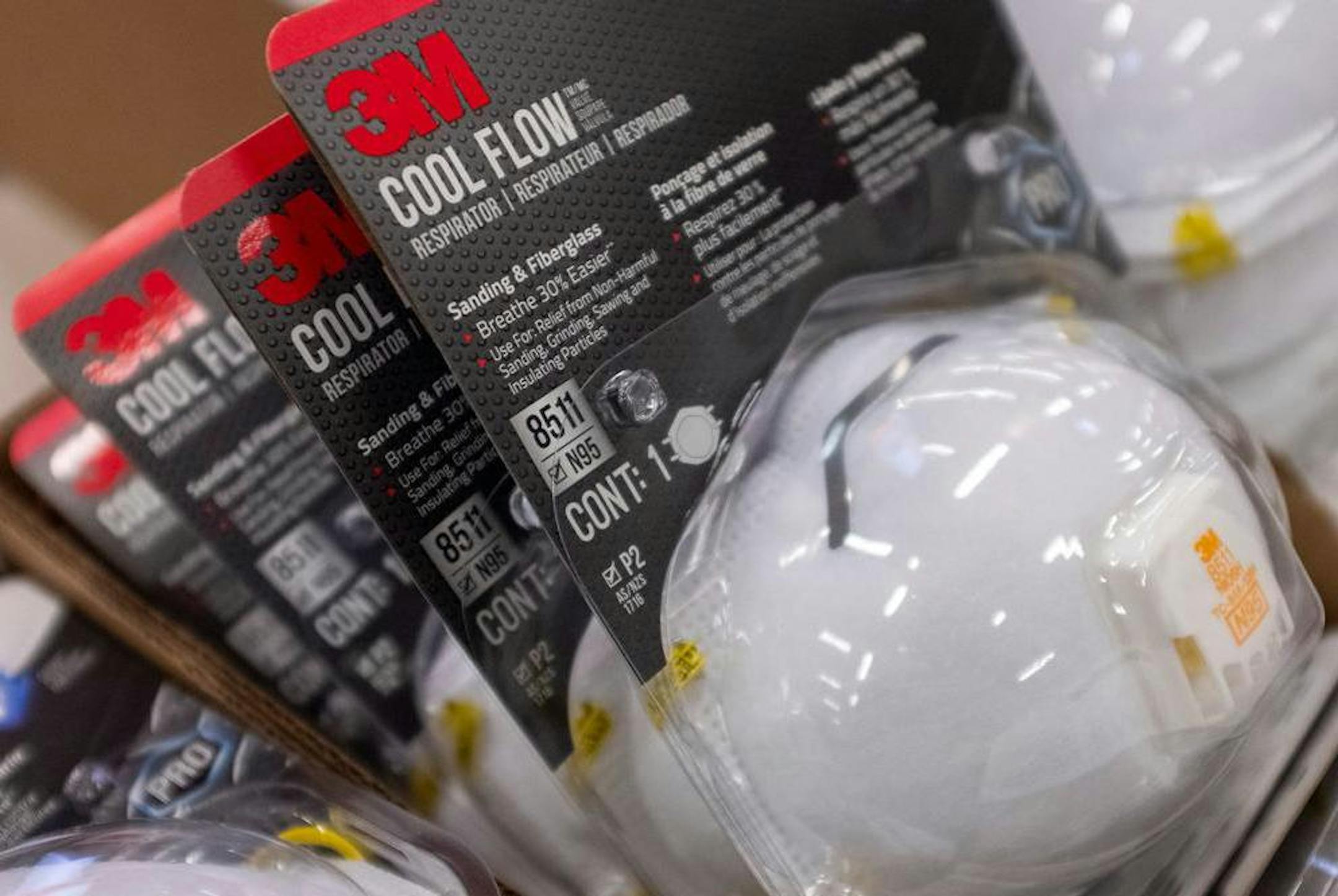 3M will ramp up U.S. production of N95 masks to 95 million a month.