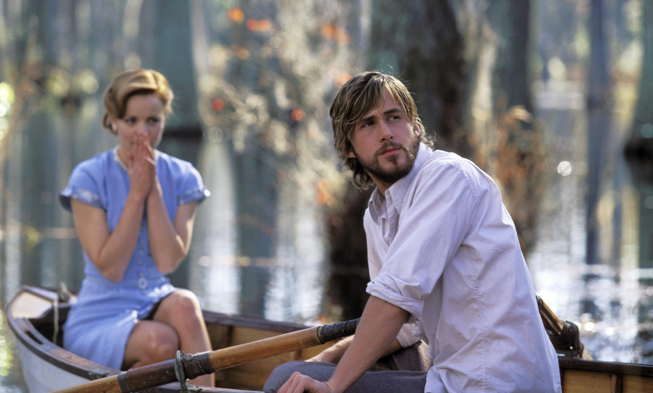 Rachel MacAdams and Ryan Gosling in "The Notebook"