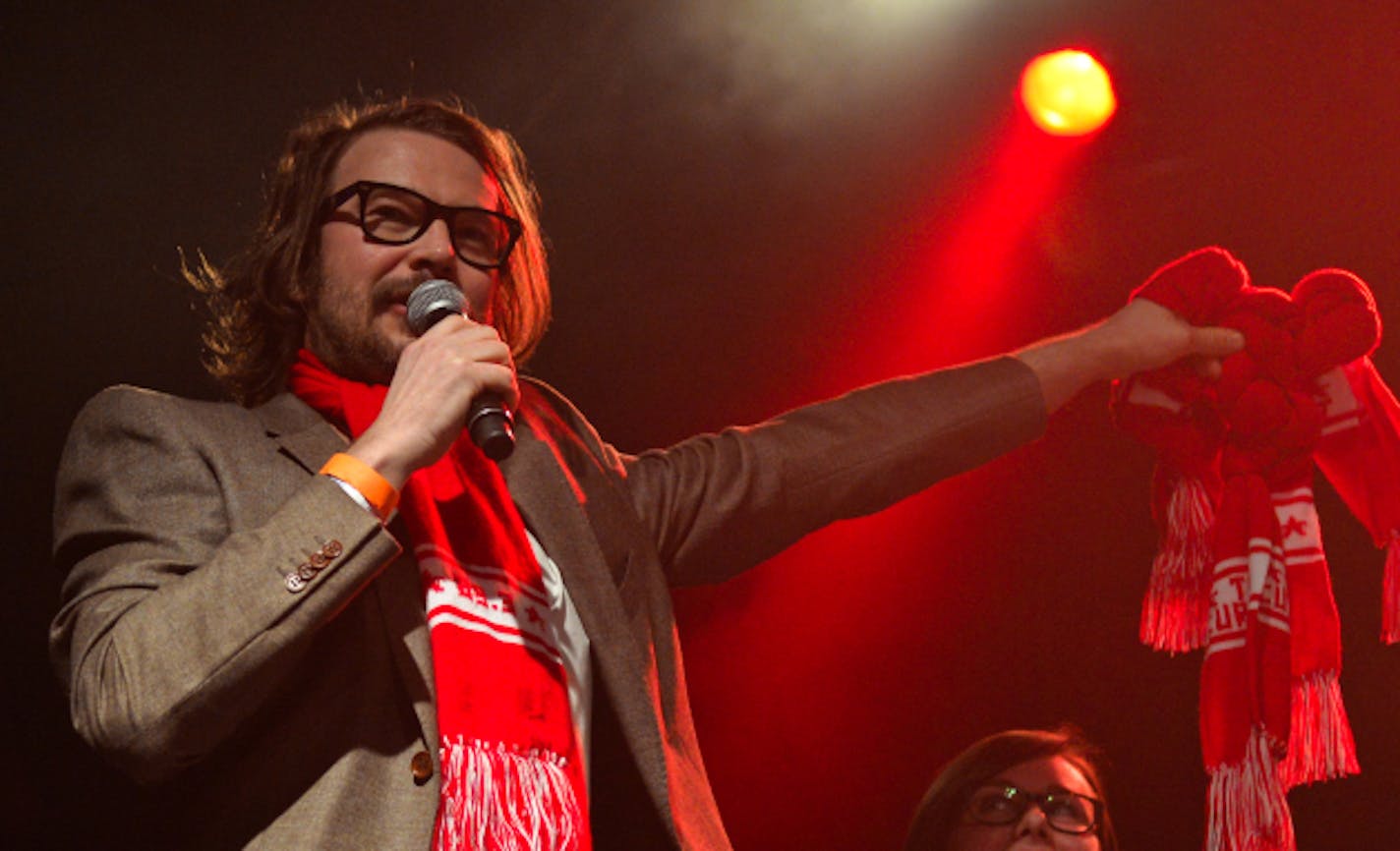 David Campbell helped host 89.3 the Current's 10th anniversary bashes in January at First Avenue. / Bre McGee, Star Tribune photo