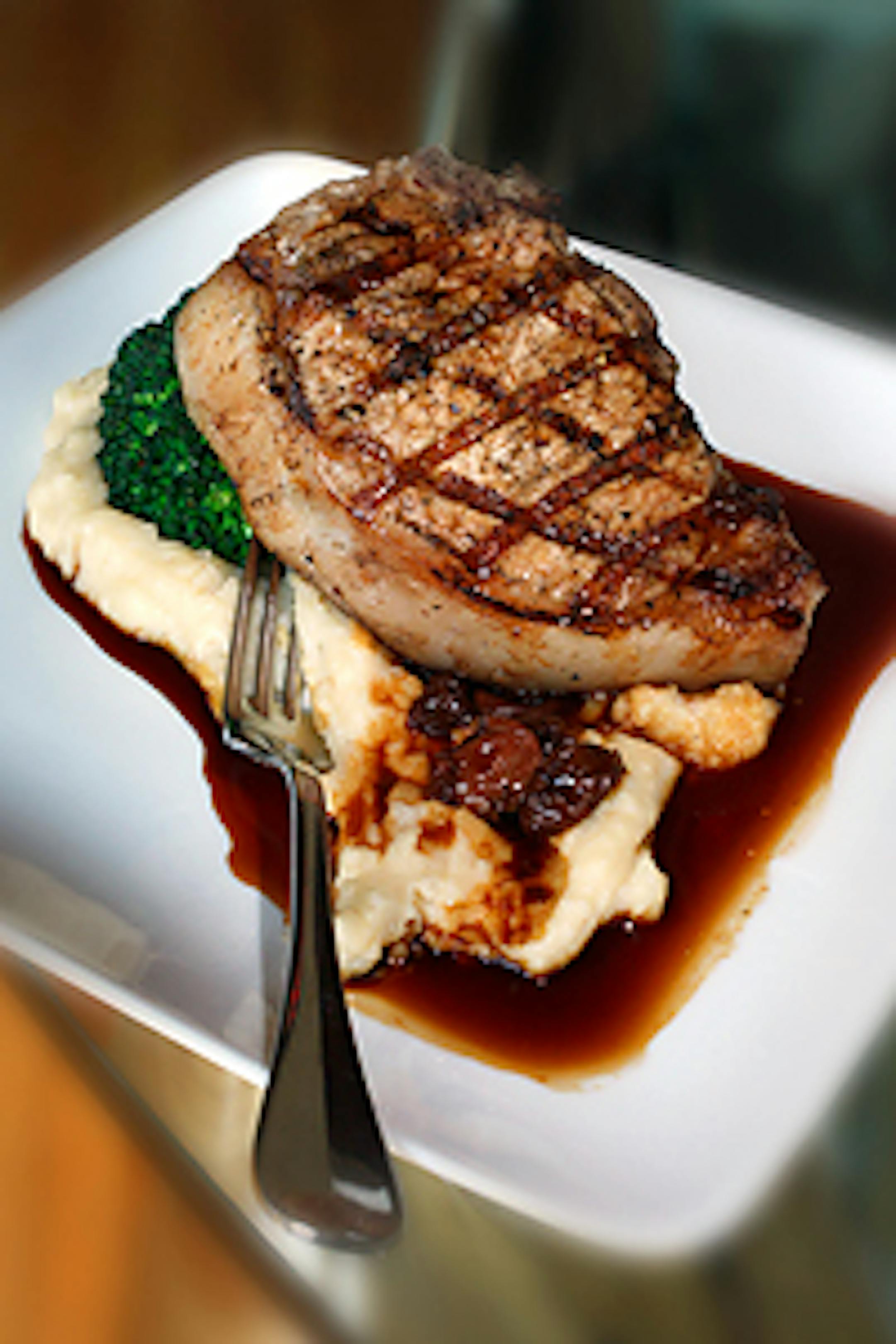 The pork chop
