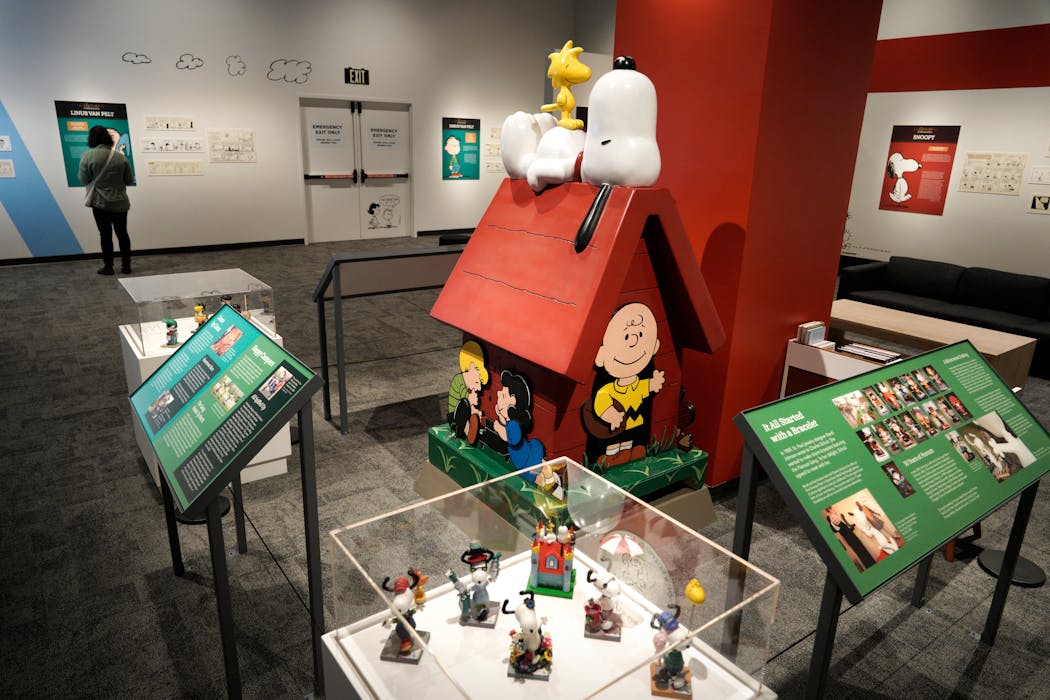 “The Life and Art of Charles M. Schulz” exhibit currently at the Minnesota History Center surveys Schulz’s personal history, and his inspiration for the “Peanuts.”