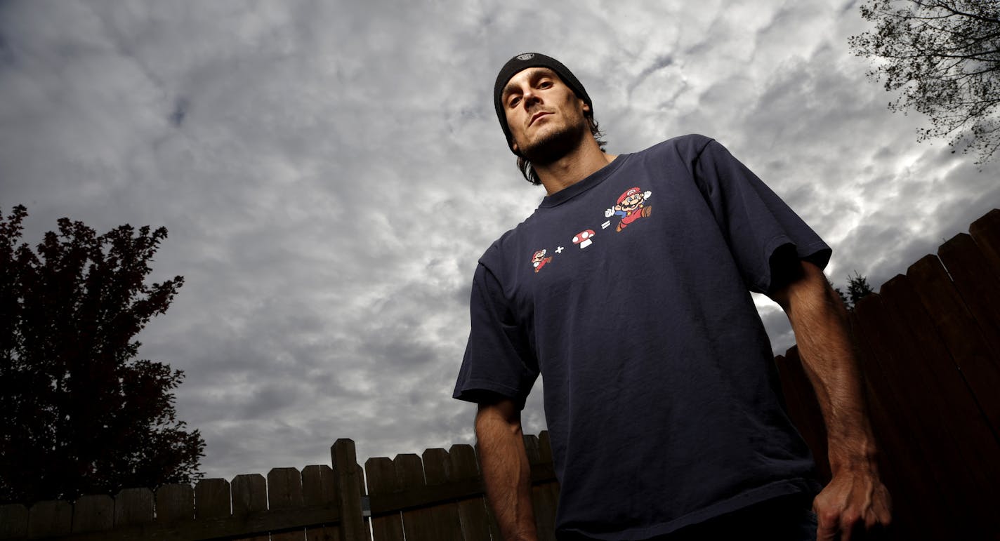 Minnesota Vikings punter Chris Kluwe. ] CARLOS GONZALEZ cgonzalez@startribune.com - October 15, 2012, Vita.mn, Minnesota Vikings punter Chris Kluwe. ORG XMIT: MIN1210171644120920