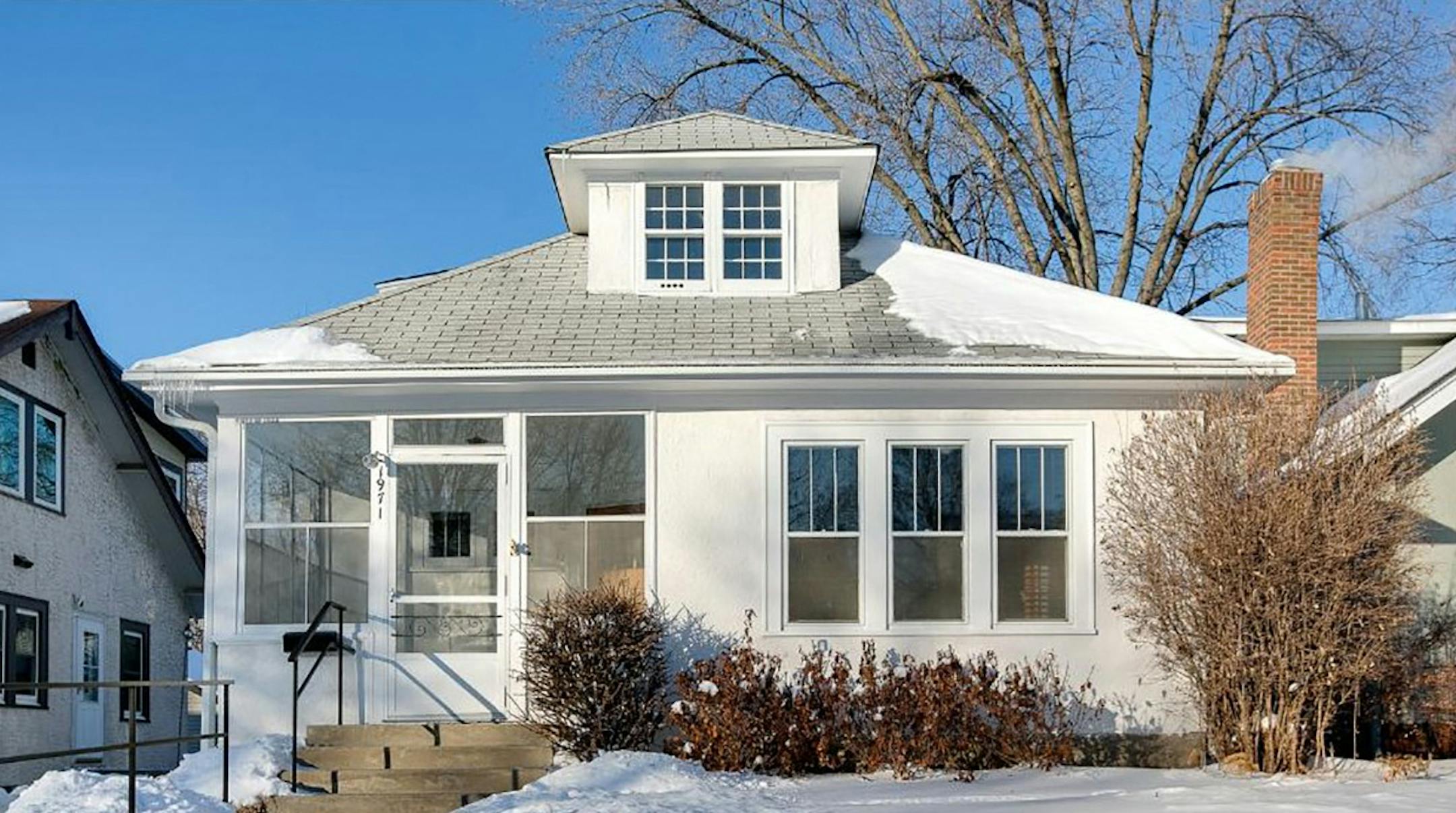 St. Paul
Built in 1924, this three-bedroom, three-bath house located in the Macalester-Groveland neighborhood has 2,146 square feet and features a fireplace, hardwood floors, built-in buffet, updated kitchen, sunroom, full finished basement, deck,and two-car detached garage. Listed by Travis Erickson, Re/Max Results, 612-797-7130.