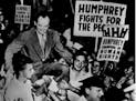 "To those who say that we are rushing this issue of civil rights, I say to them we are 172 years too late," Hubert H. Humphrey said in his groundbreak