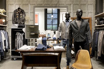 The interior of MartinPatrick3, the pre-dominantly men-focused shop in the North Loop. Forbes' recently named the shop the "hottest retailer in Americ