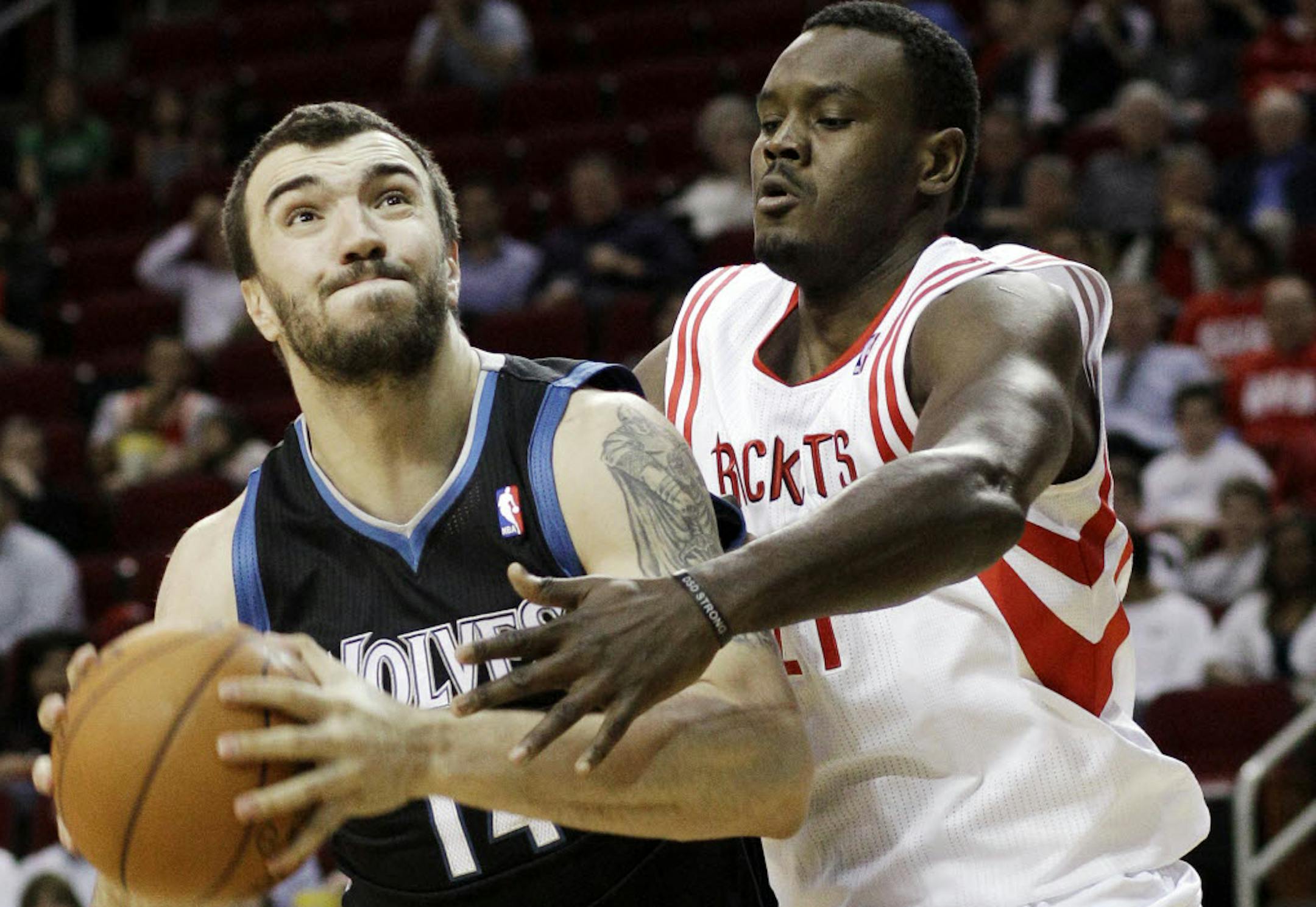 Minnesota's Nikola Pekovic.