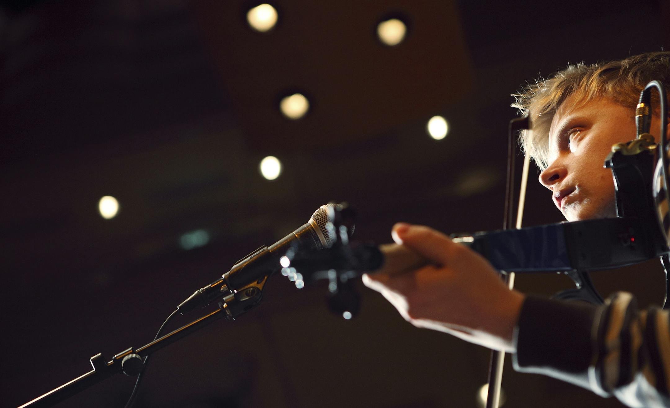 Violinist Pekka Kuusisto played Sibelius with the Saint Paul Chamber Orchestra.Sonja Werner