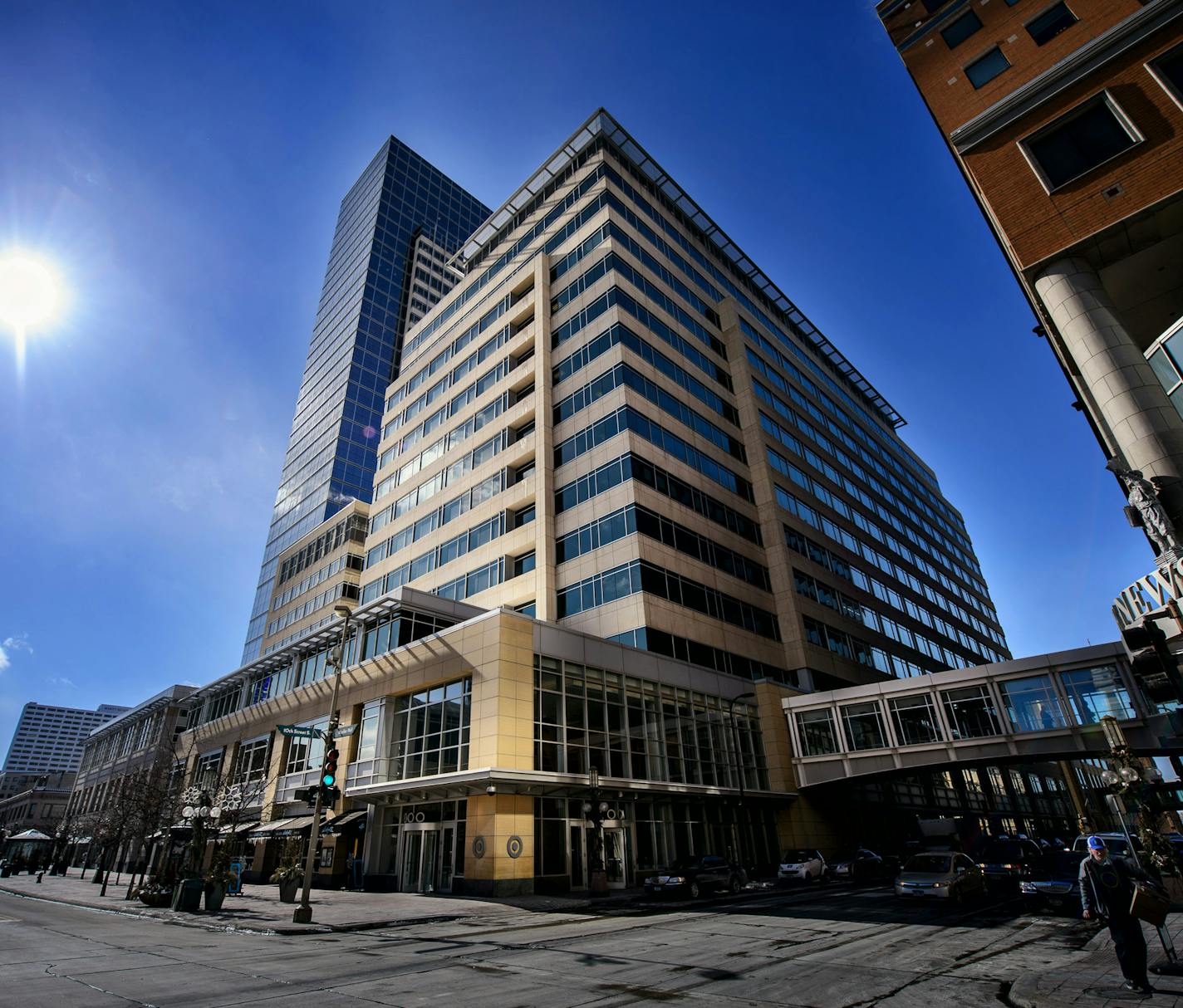 Target corporate headquarters in Minneapolis. In September 2001, Target outsourced online sales to Amazon.com.