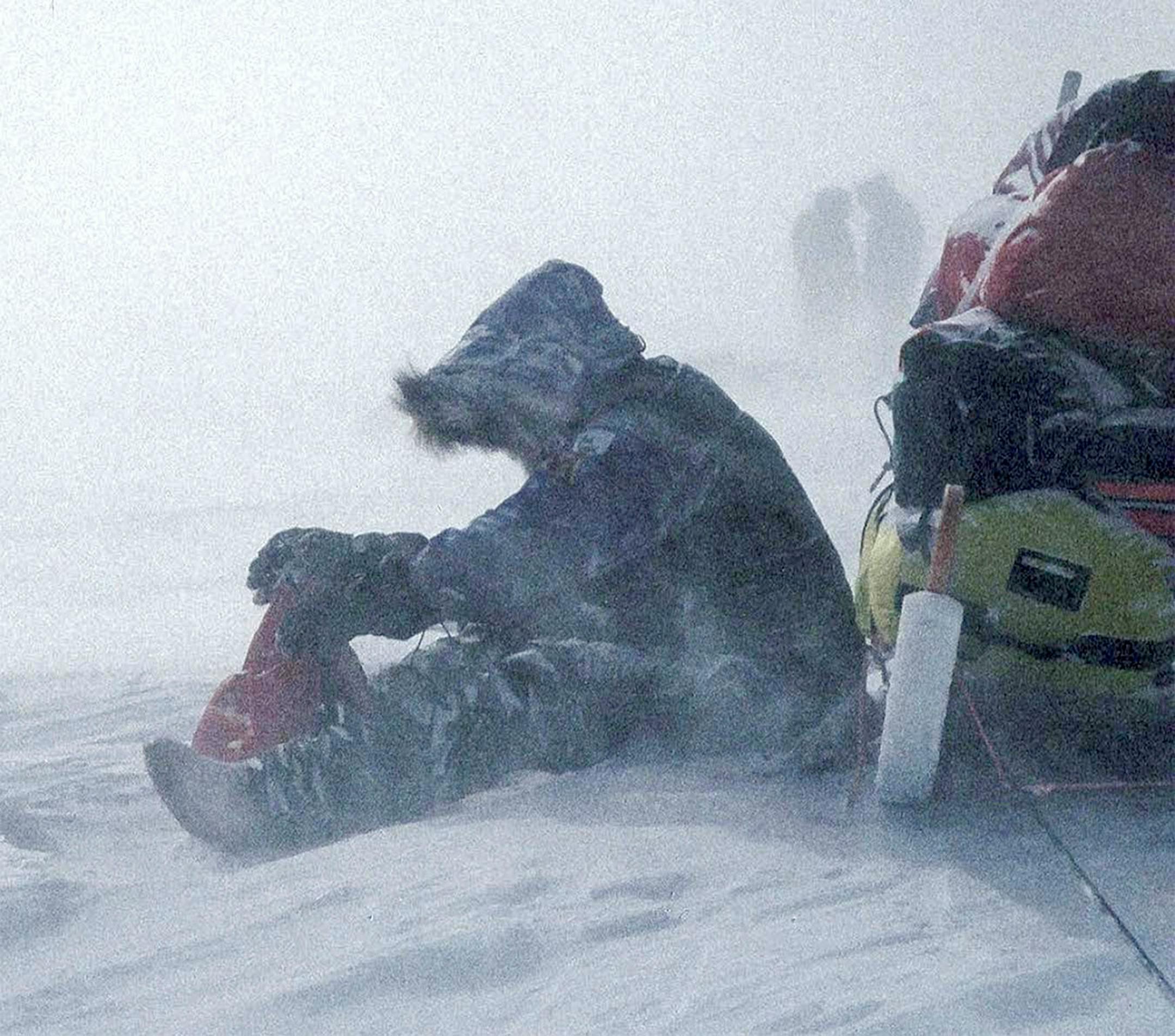 Eric Dayton, during a trip north in Canada with Will Steger, 2004.