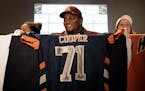 Cooper High School offensive lineman Eric Abojei once committed to the Gophers but he's headed to Wyoming.