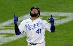 The Royals’ Carlos Santana has a team-high 19 RBI and 16 walks after signing a two-year, $17.5 million deal in the offseason.