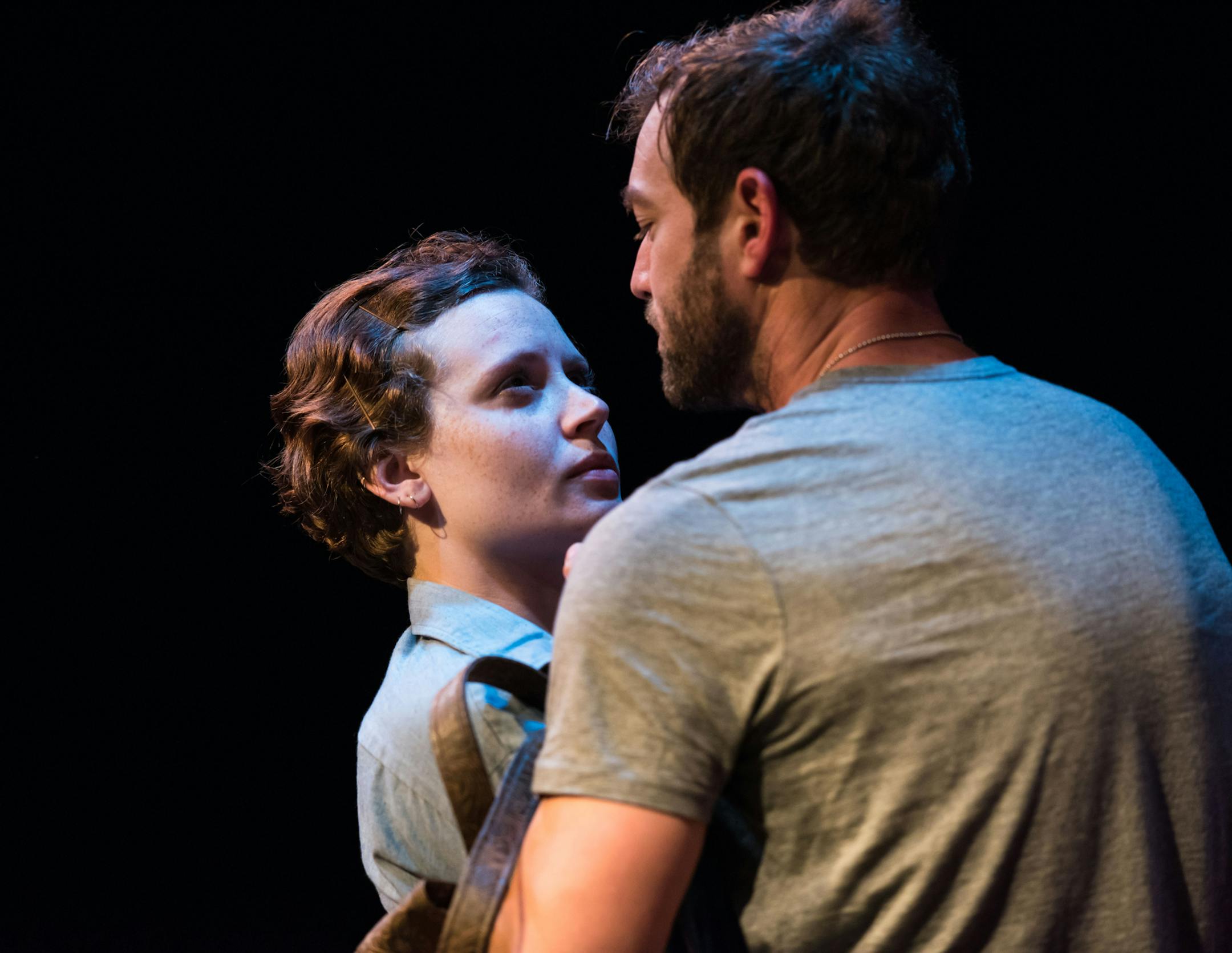 Ashley Rose Montondo and Peter Christian Hansen in "H2O."