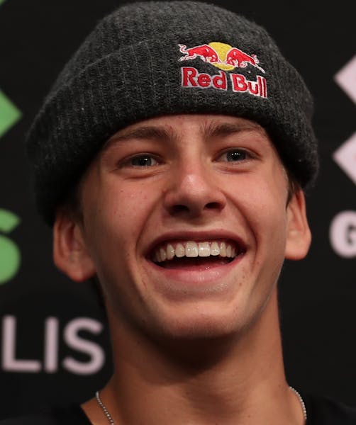 Minneapolis, MN - July 18, 2018: Jagger Eaton during X Games Minneapolis 2018 Press Conference
(Photo by Gabriel Christus / ESPN Images)