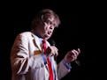 Garrison Keillor appeared during a live 2016 broadcast of "A Prairie Home Companion" at the State Theatre in Minneapolis.